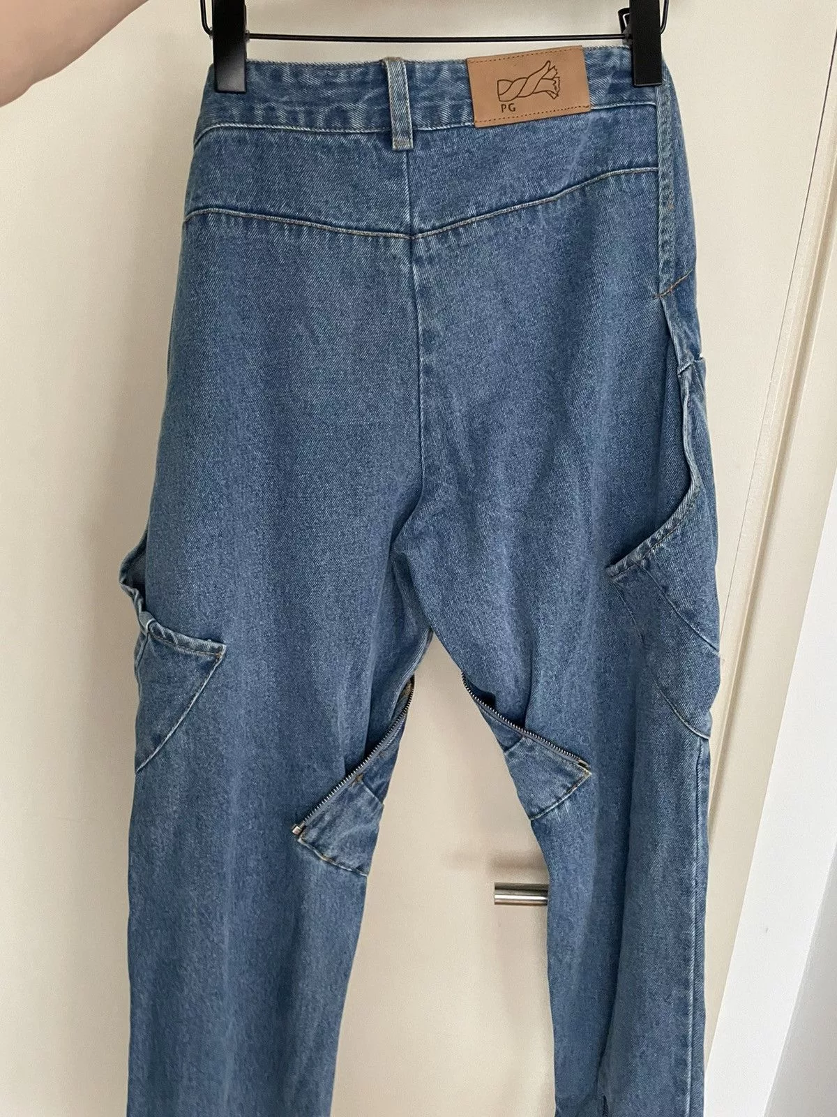 Per Gotesson Denim Per Gotesson deconstructed jeans Blue