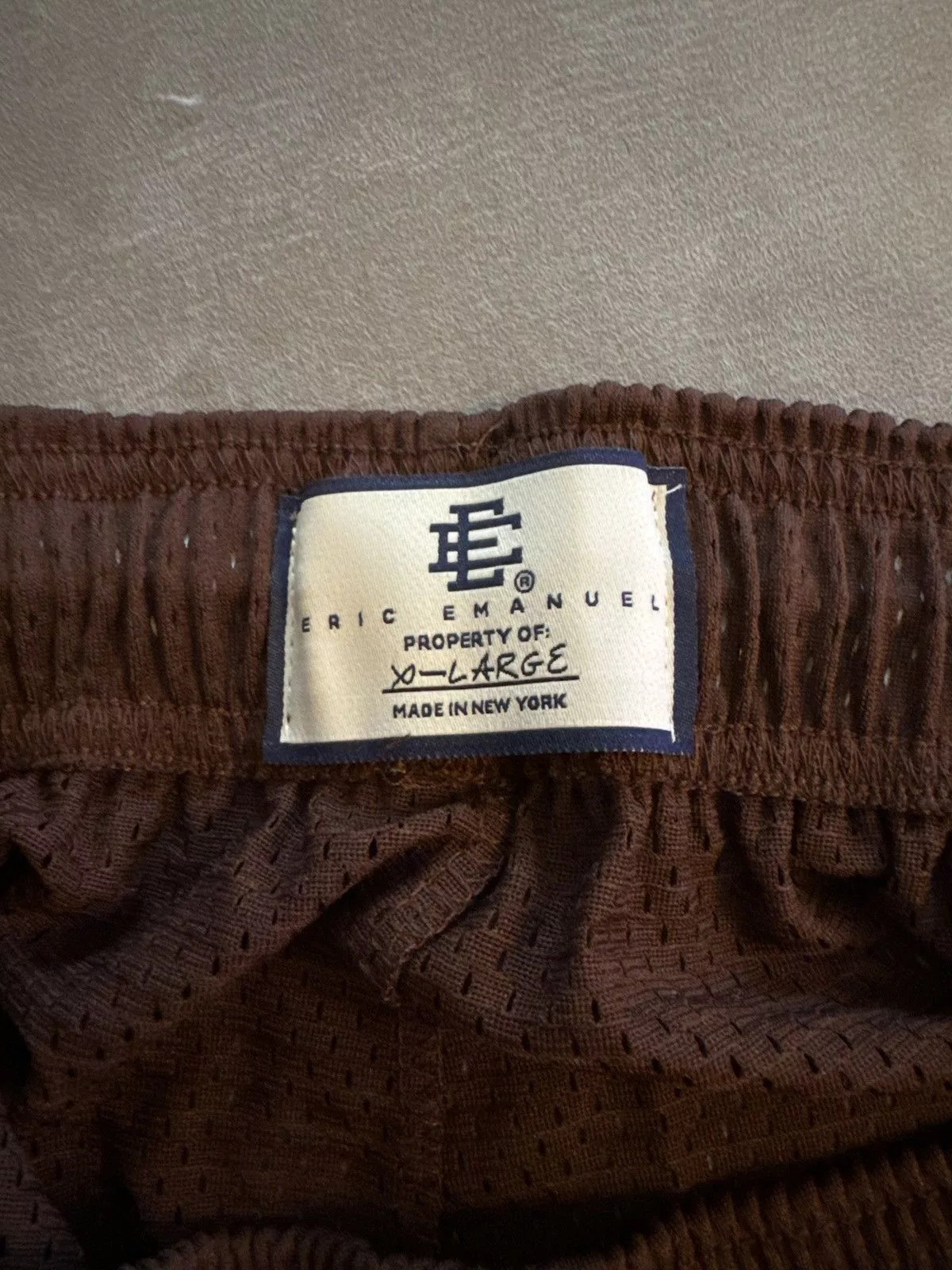Eric Emanuel Shorts Eric Emanuel Basic Short Brown/Black size XL