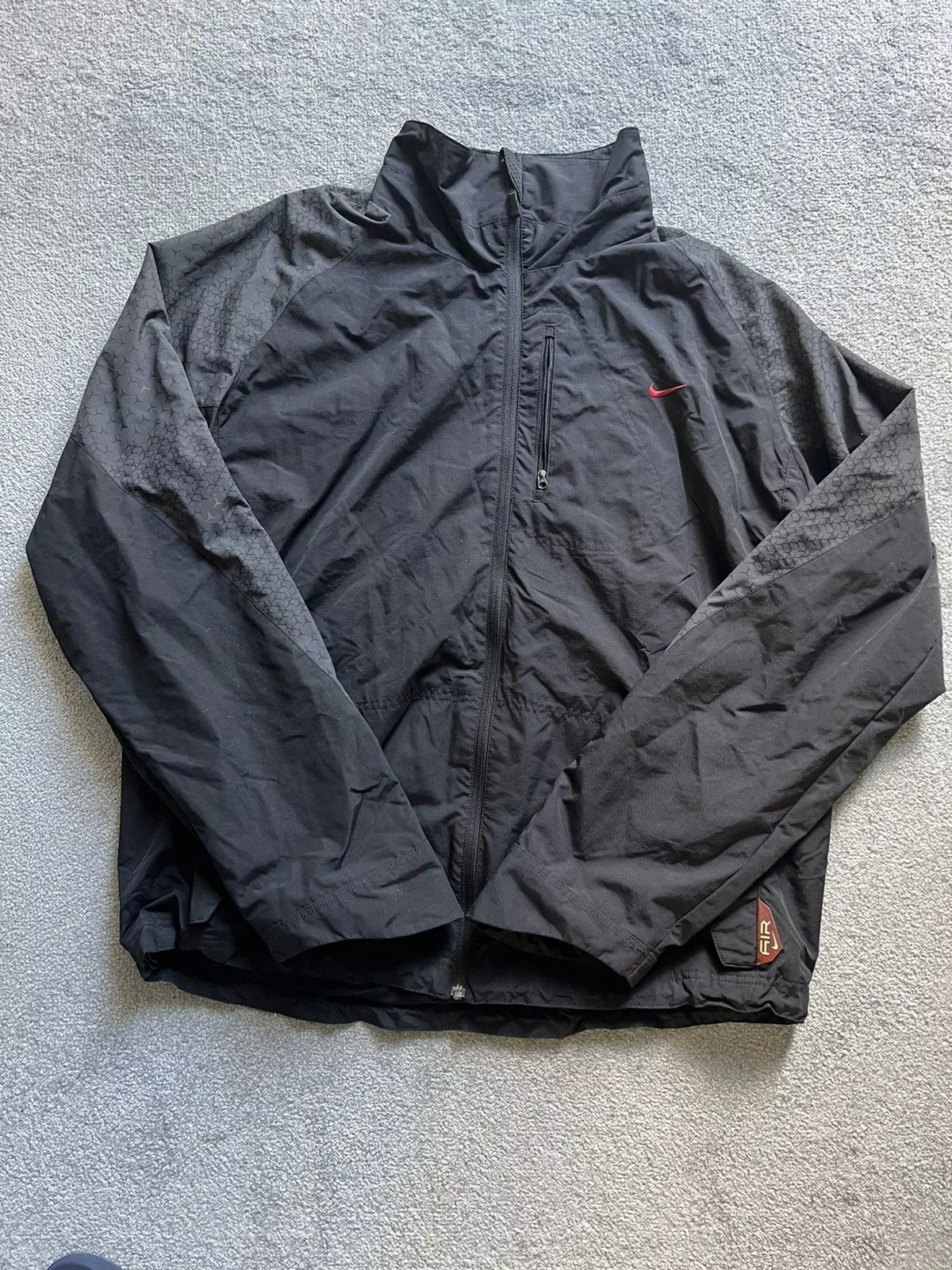 Nike Light Jackets Nike × Vintage Jacket Nike Vintage Black