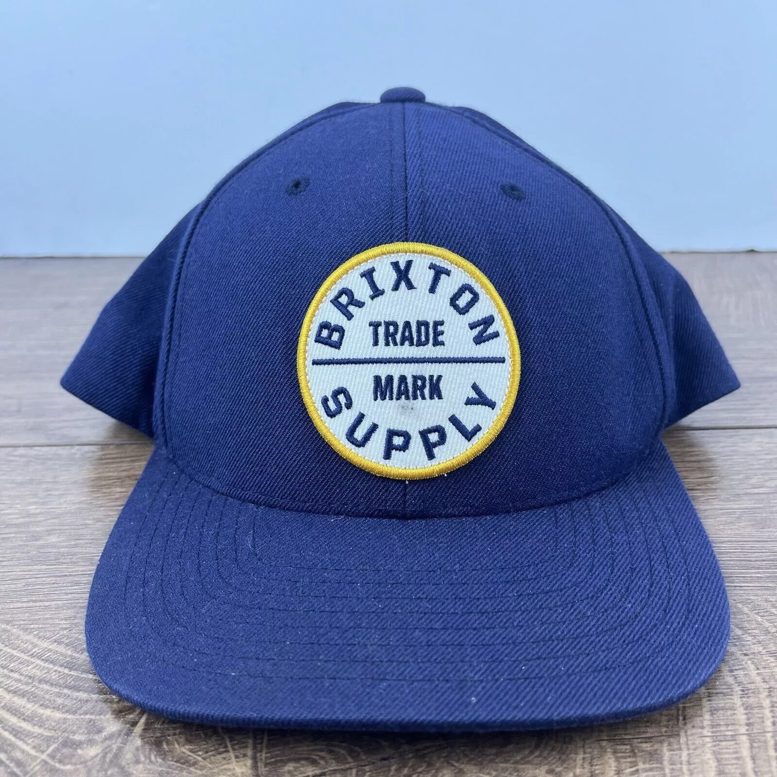 Other Hats Other Brixton Supply Hat Brixton Snapback Hat Blue Adjustable Hat