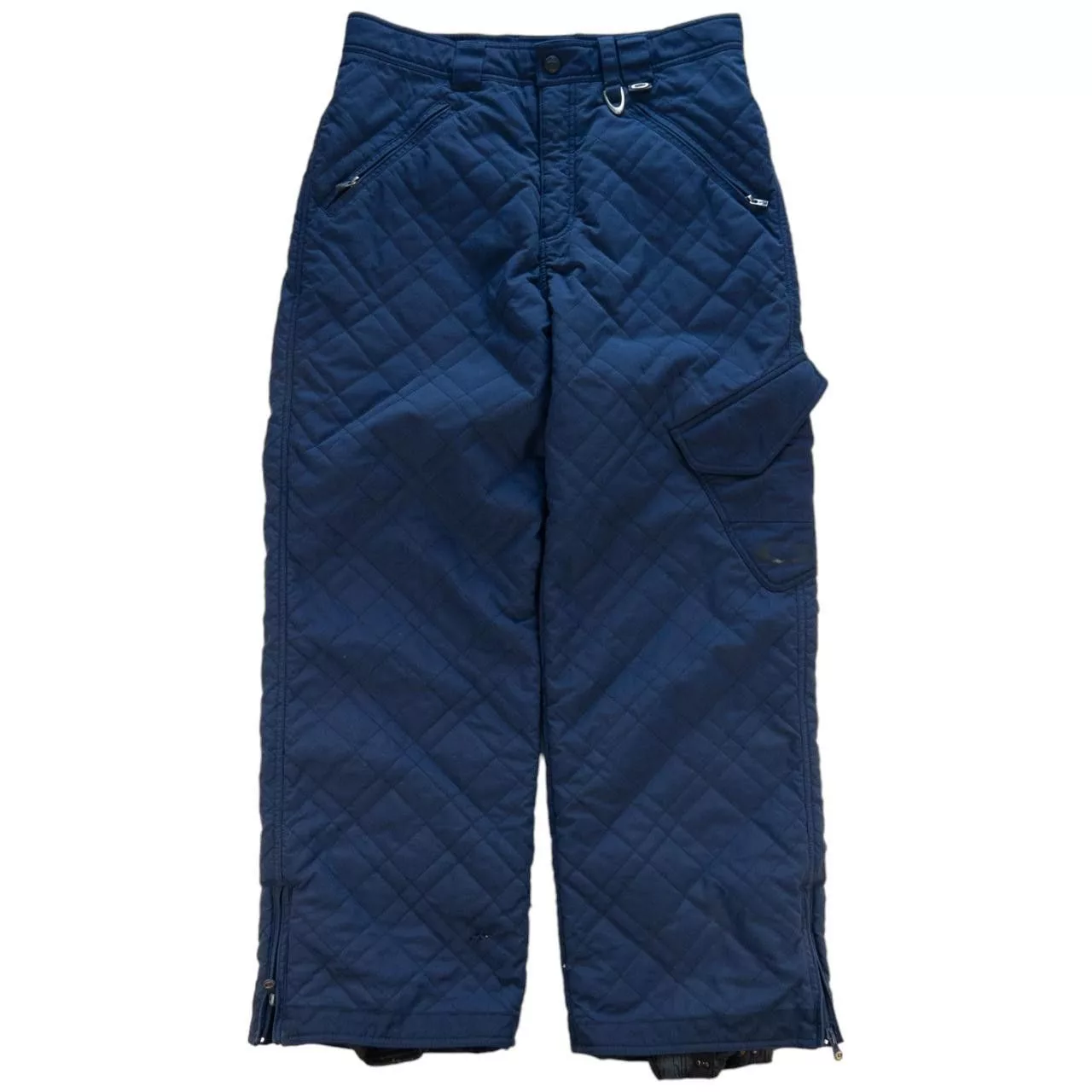 Oakley Casual Pants Vintage Oakley Quilted Padded Winter Trousers Size L Blue