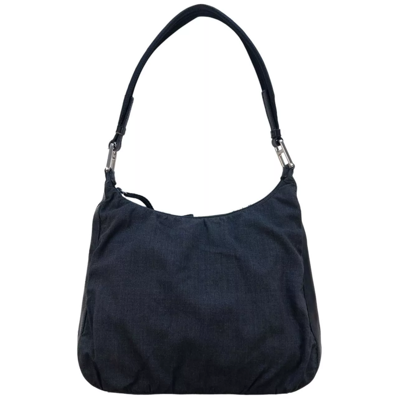 Prada Handle Bags Vintage Prada Shoulder Bag Gray