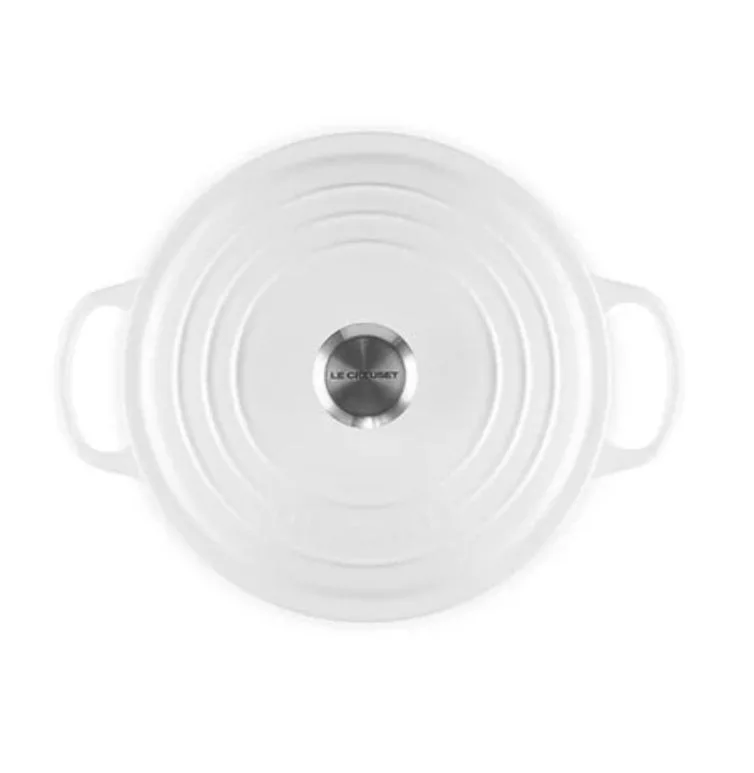 6.5 Qt Signature Deep Round Oven - White