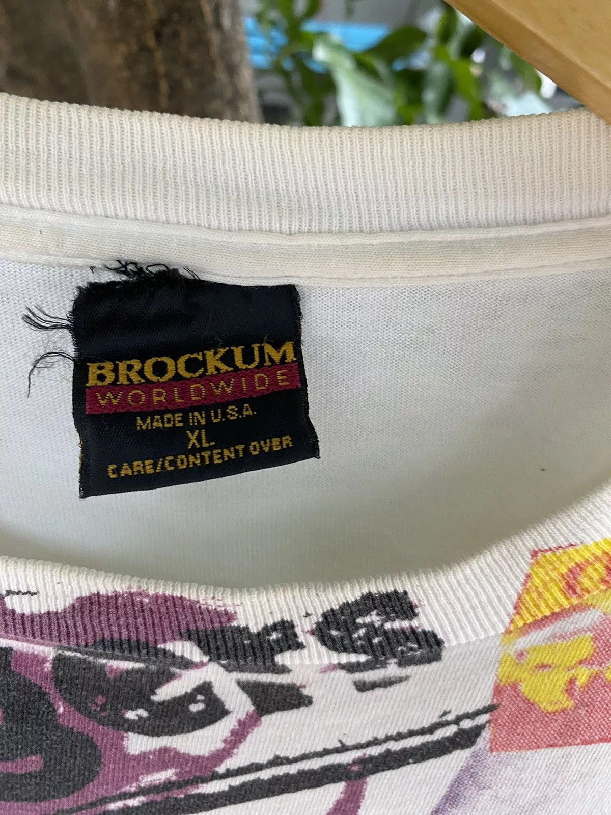 Brockum Short Sleeve T Shirts Brockum × Vintage Rolling Stones AOP (1994) RARE 🏆 White