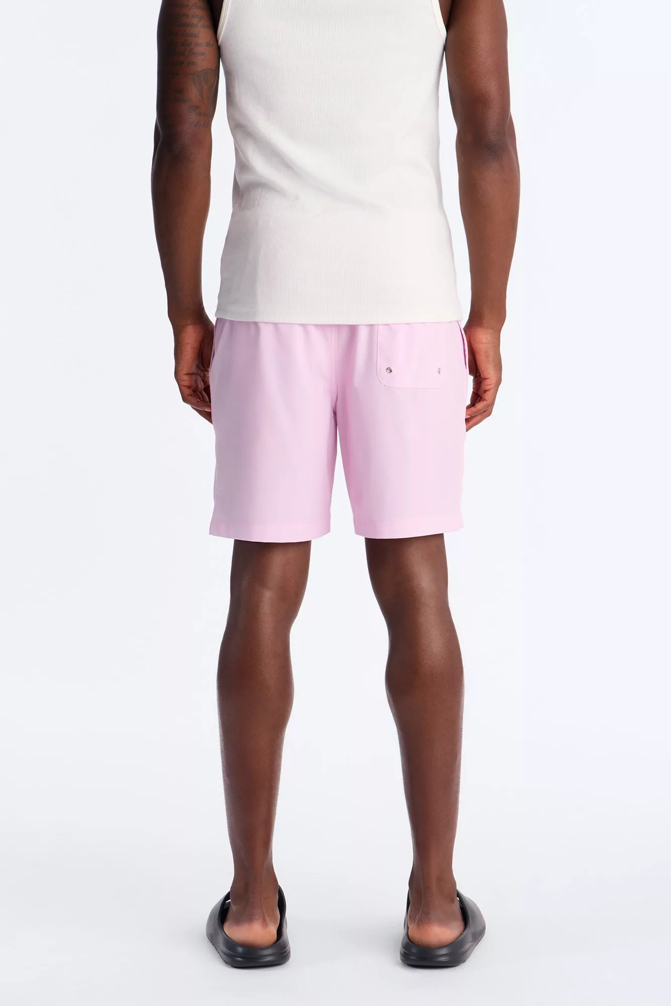 Heavenly Mindset Swim Trunk 7″ - Pink/combo
