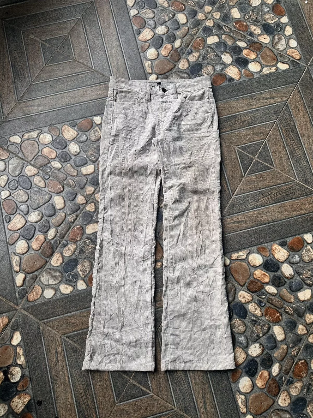 Marithe + Francois Girbaud Pants Marithe + Francois Girbaud × Vintage Vintage Marithe Francois Girbaud Flare Corduroy Pants White