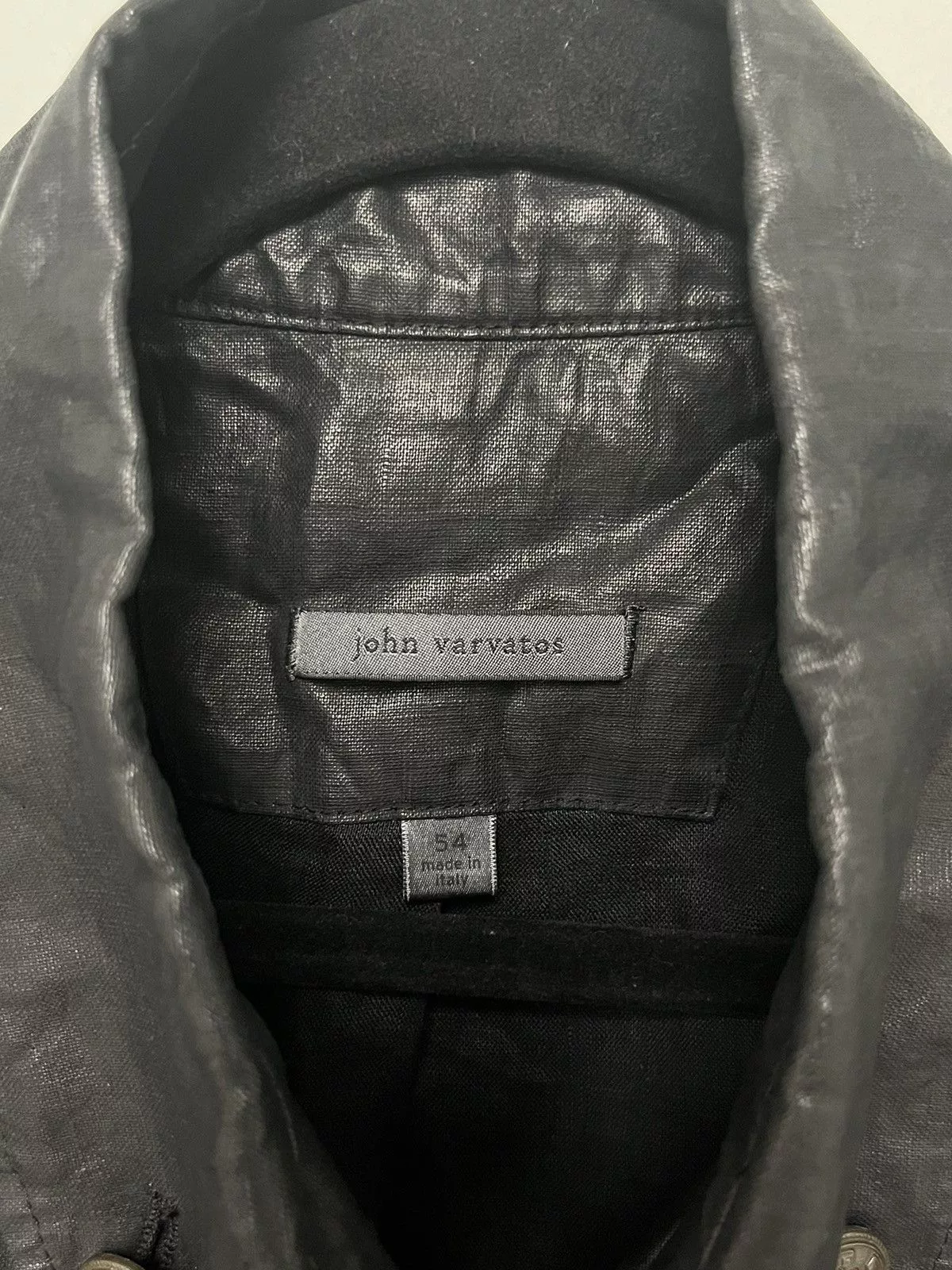 John Varvatos Light Jackets John Varvatos Linen Coat. 54 Black