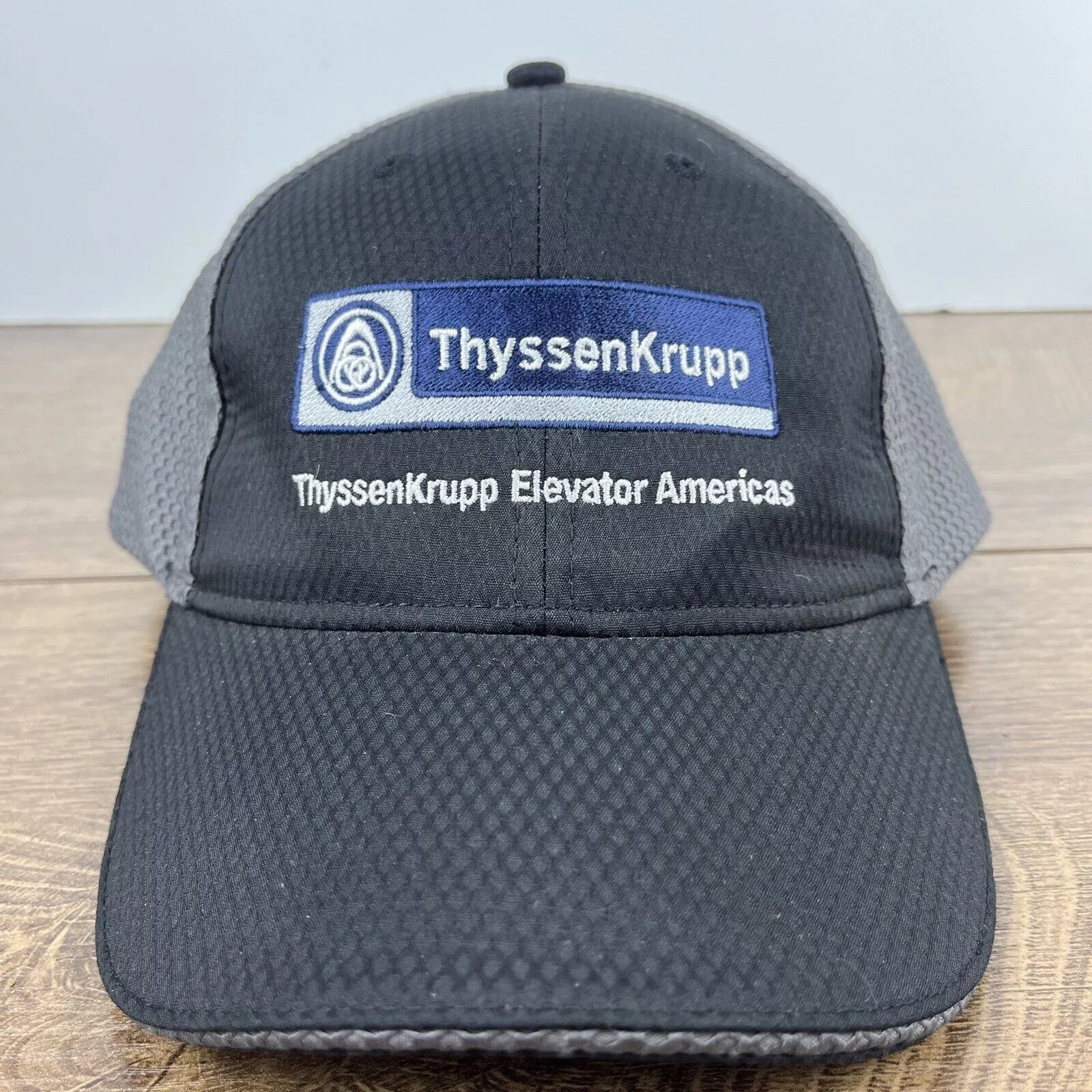 Other Hats Other ThyssenKrupp Hat Thyssen Krupp Black Adjustable Hat Adjustab