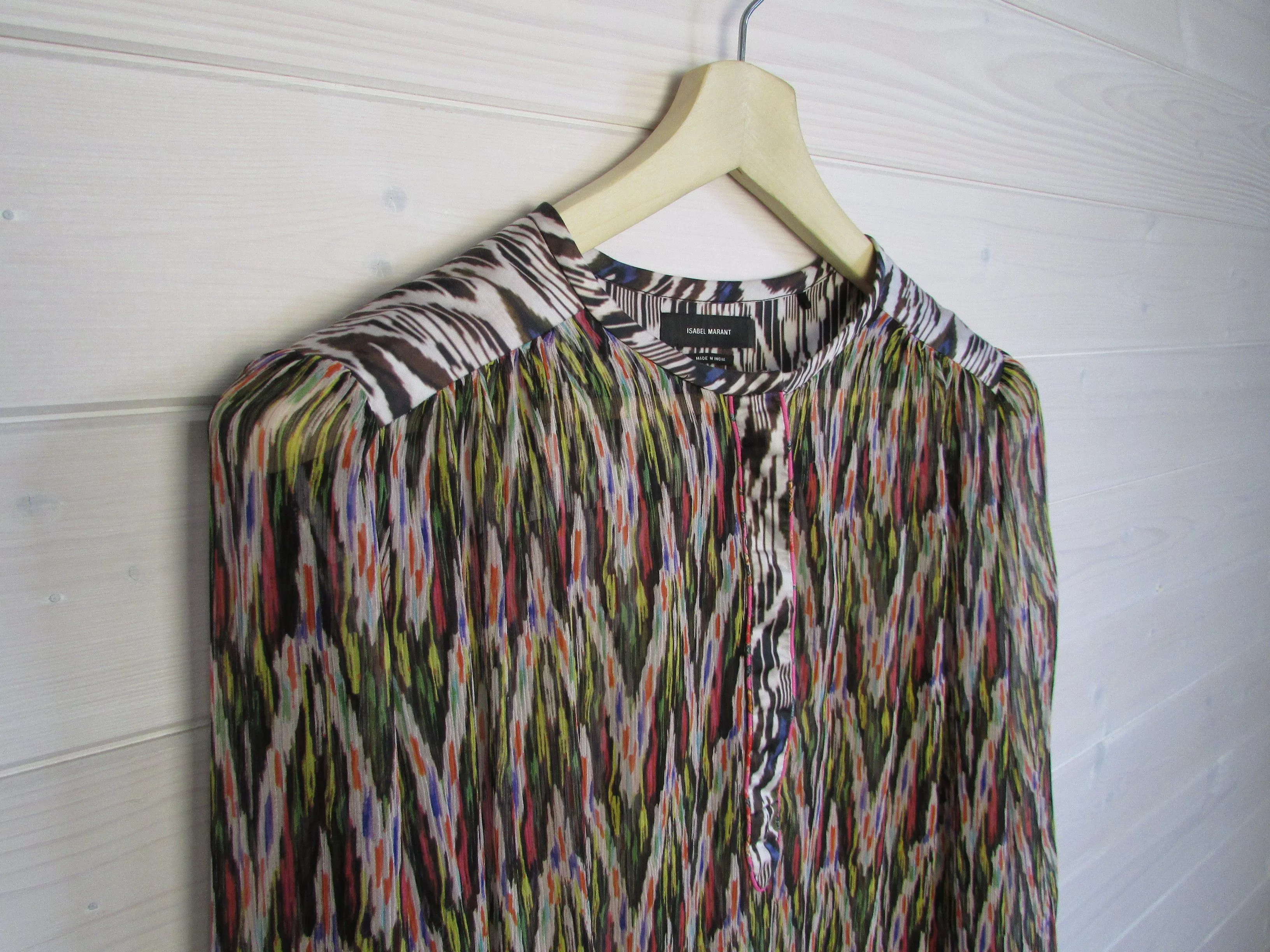 Isabel Marant Blouses Isabel Marant Women's Silk Shirt Buttons Multi