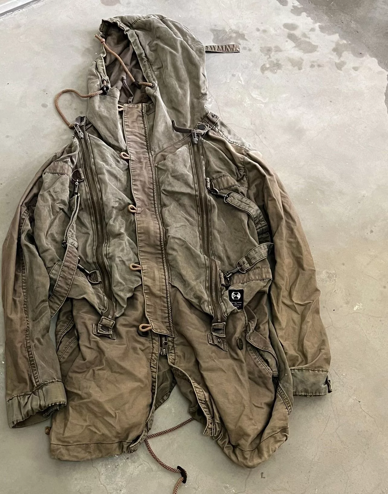 Final Home Parkas Final Home Military Parka Brown