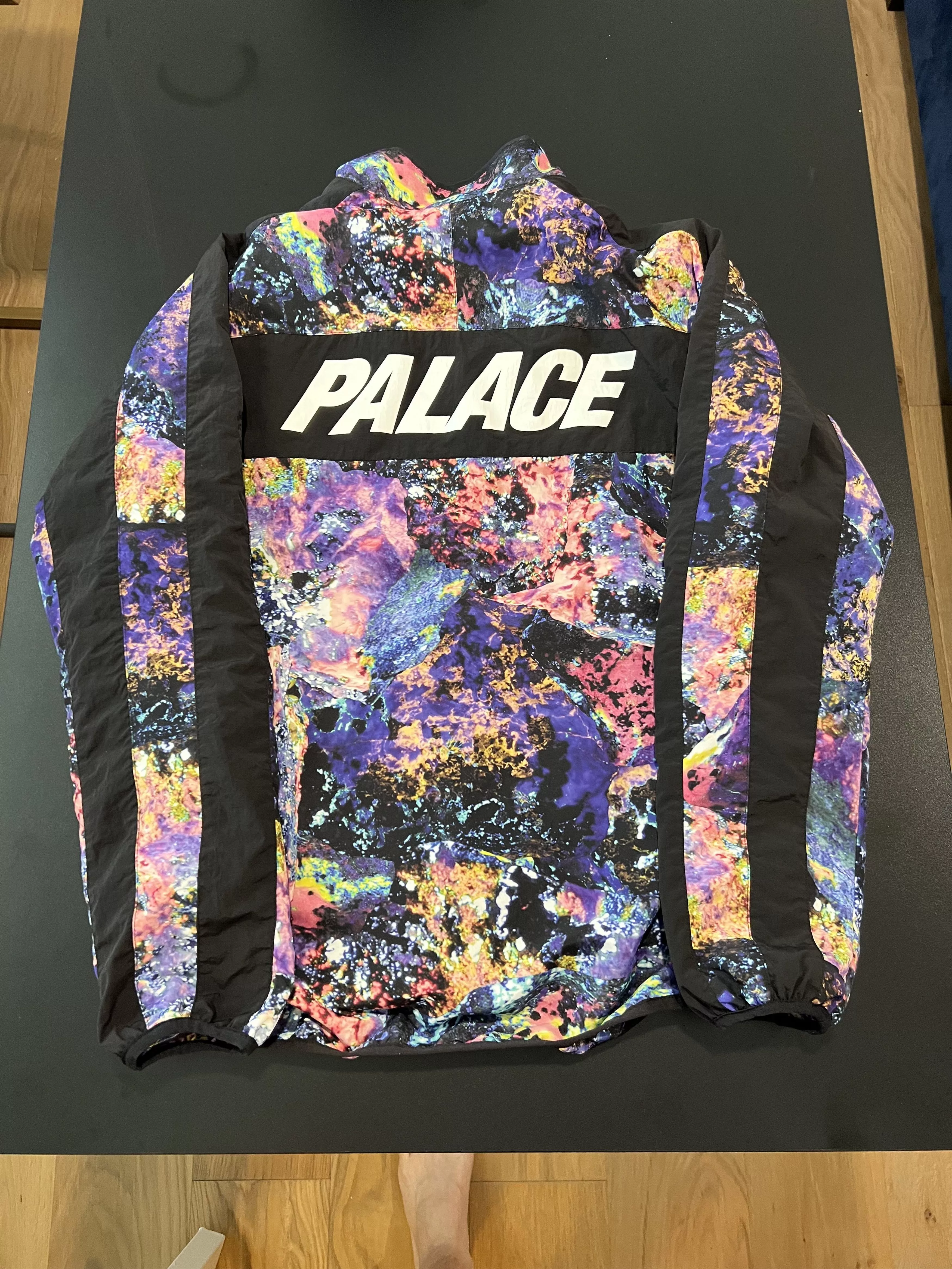 Palace Light Jackets Palace Shell Top Galaxy Jacket Black