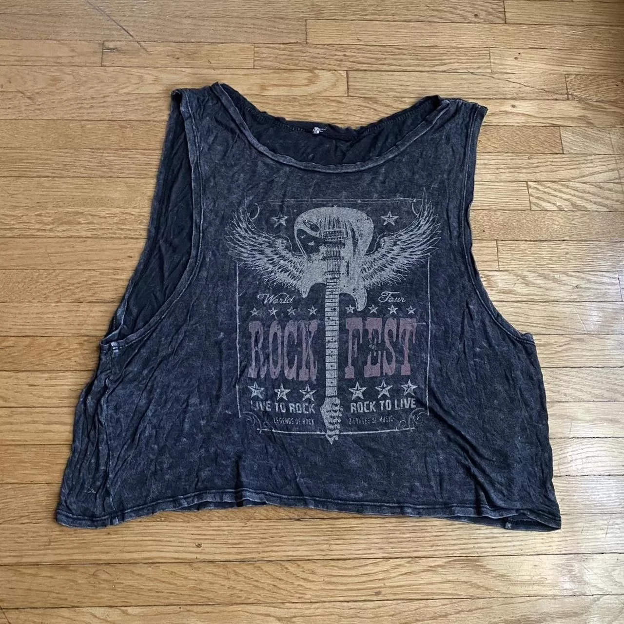 Other Tank Tops Other Rock Fest tank top Black