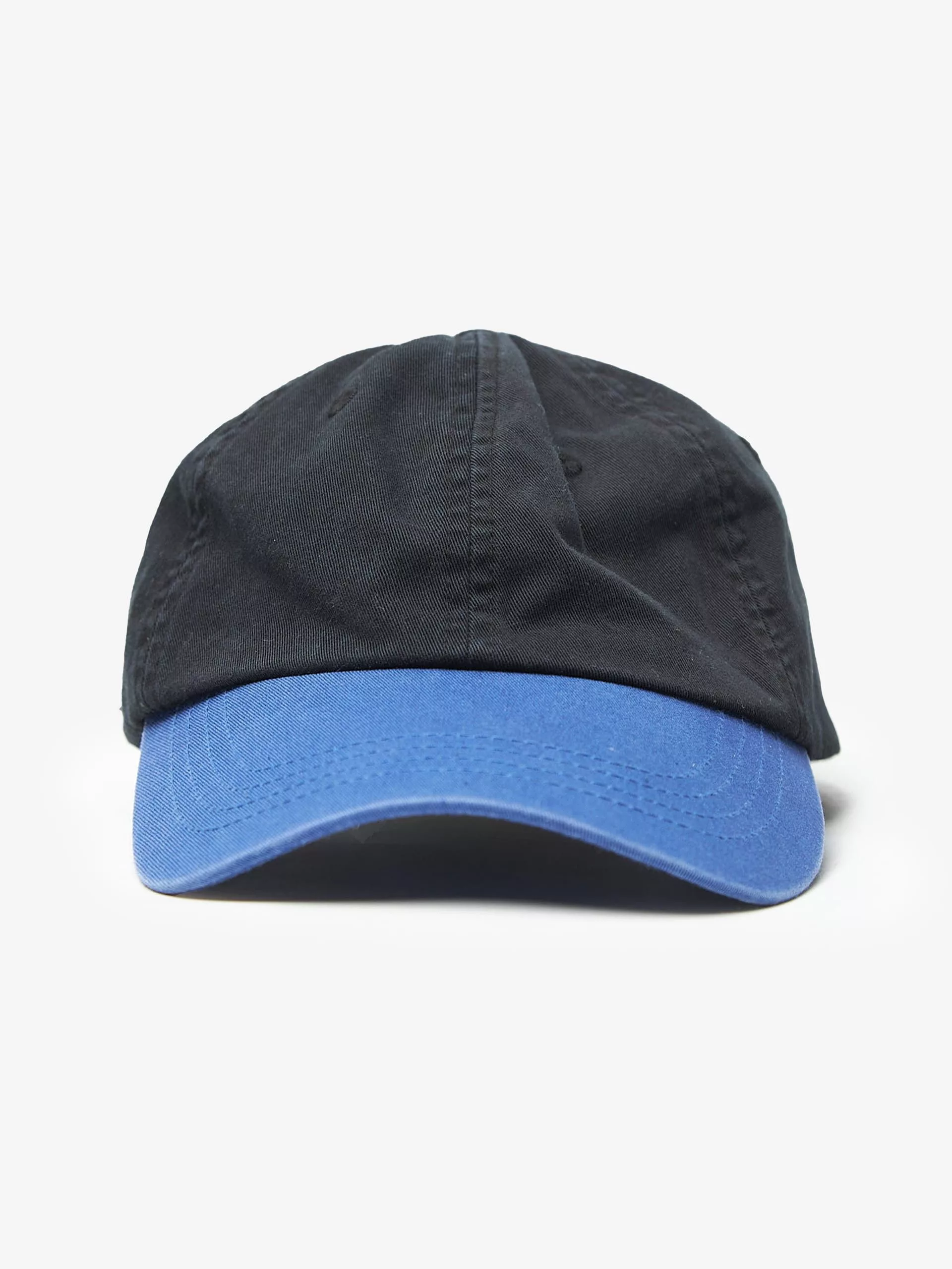 Acne Studios Hats Acne Studios Blue and Black Logo Patched Cotton Cap