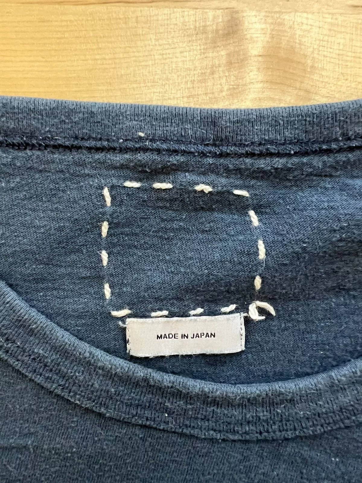 Visvim Short Sleeve T Shirts Visvim Border Tee Blue