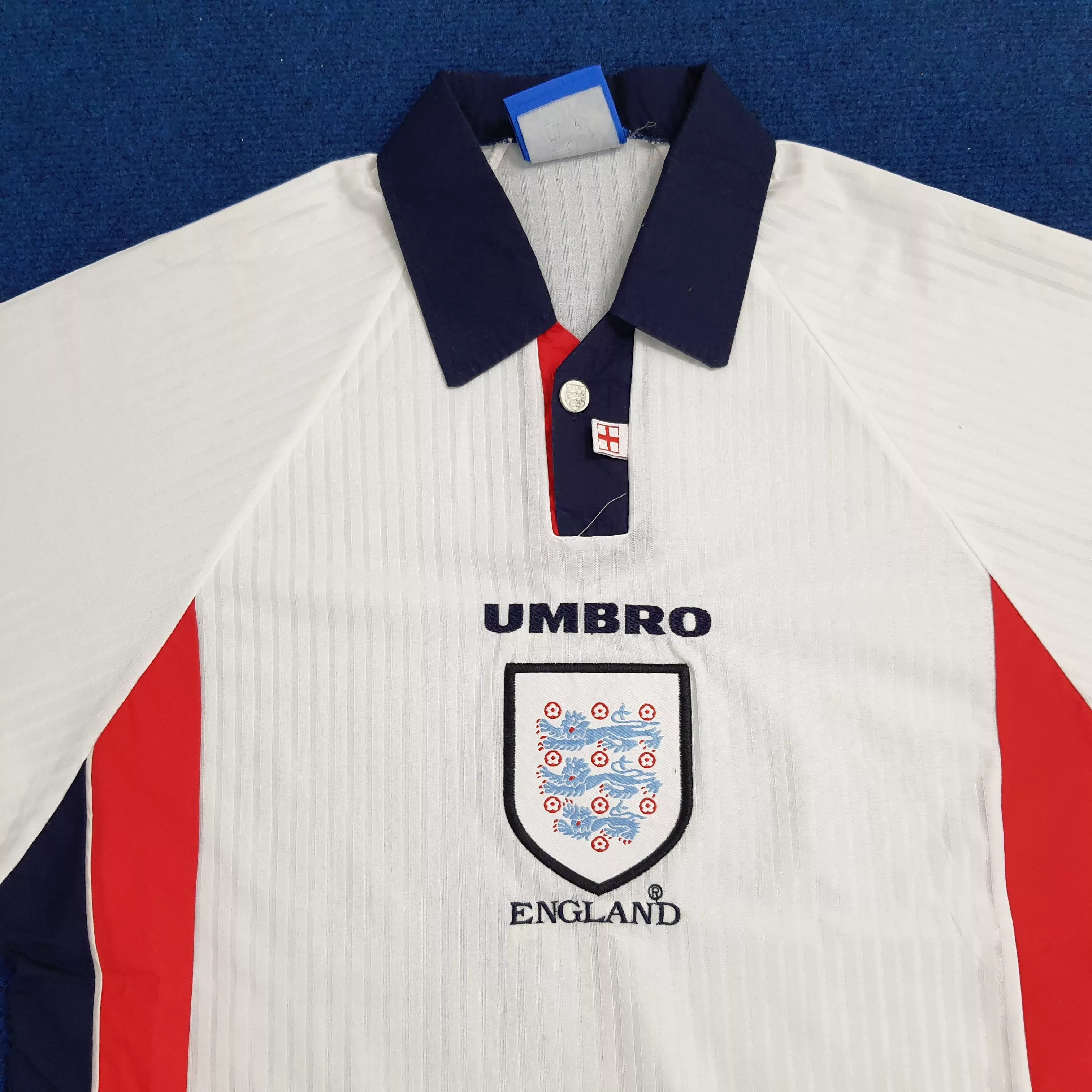 Umbro Jerseys UMBRO England Soccer Jersey White