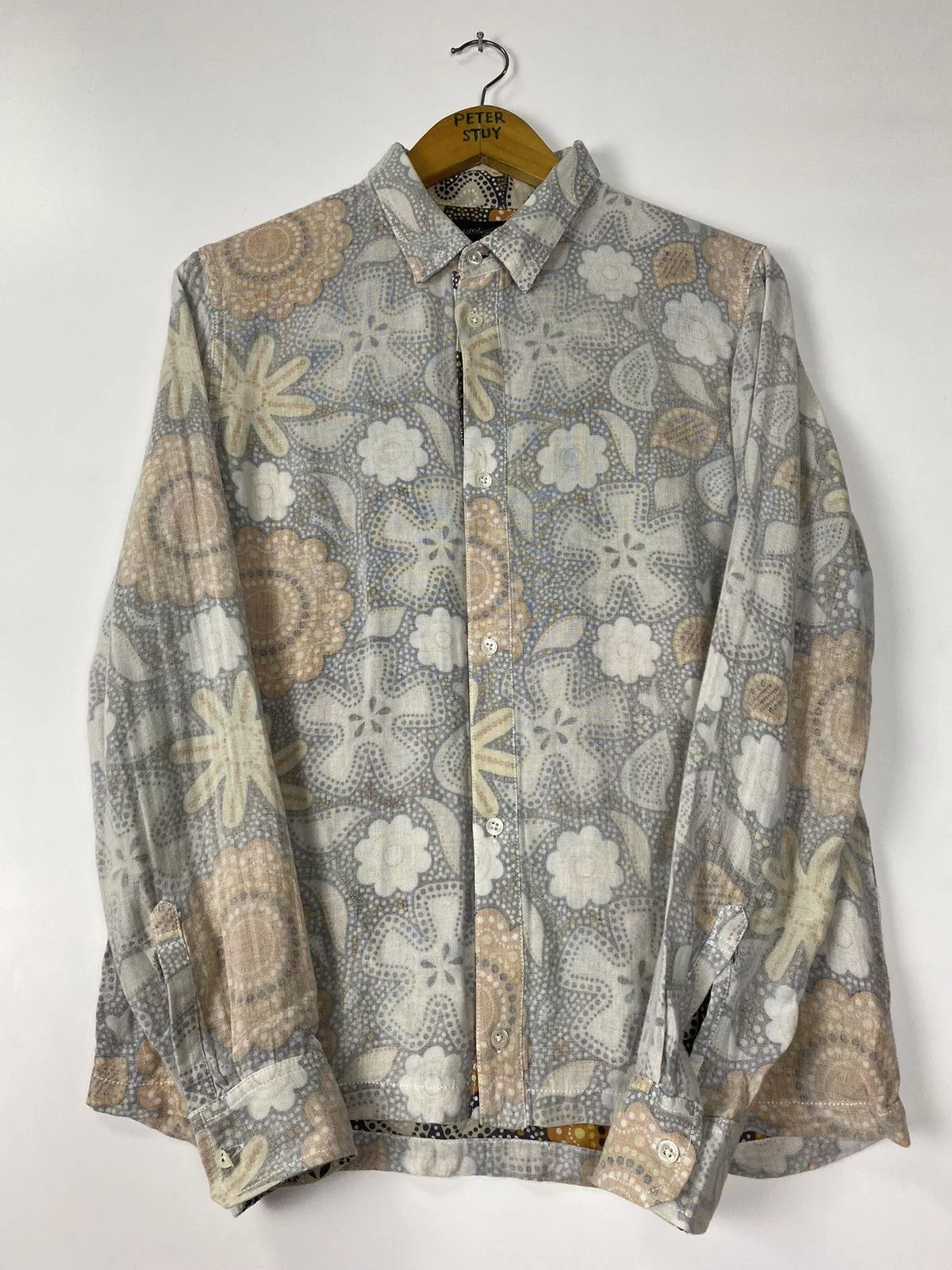 Vintage Shirts Button Ups Vintage Lukh & Jean Button up White