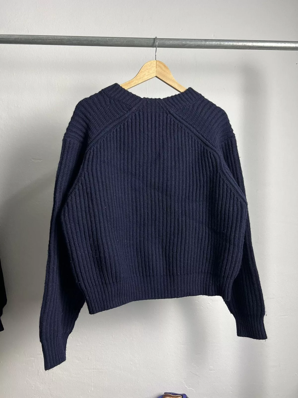 Acne Studios Sweaters Knitwear PAW18 Acne Studios Knit Sweater Dark Blue