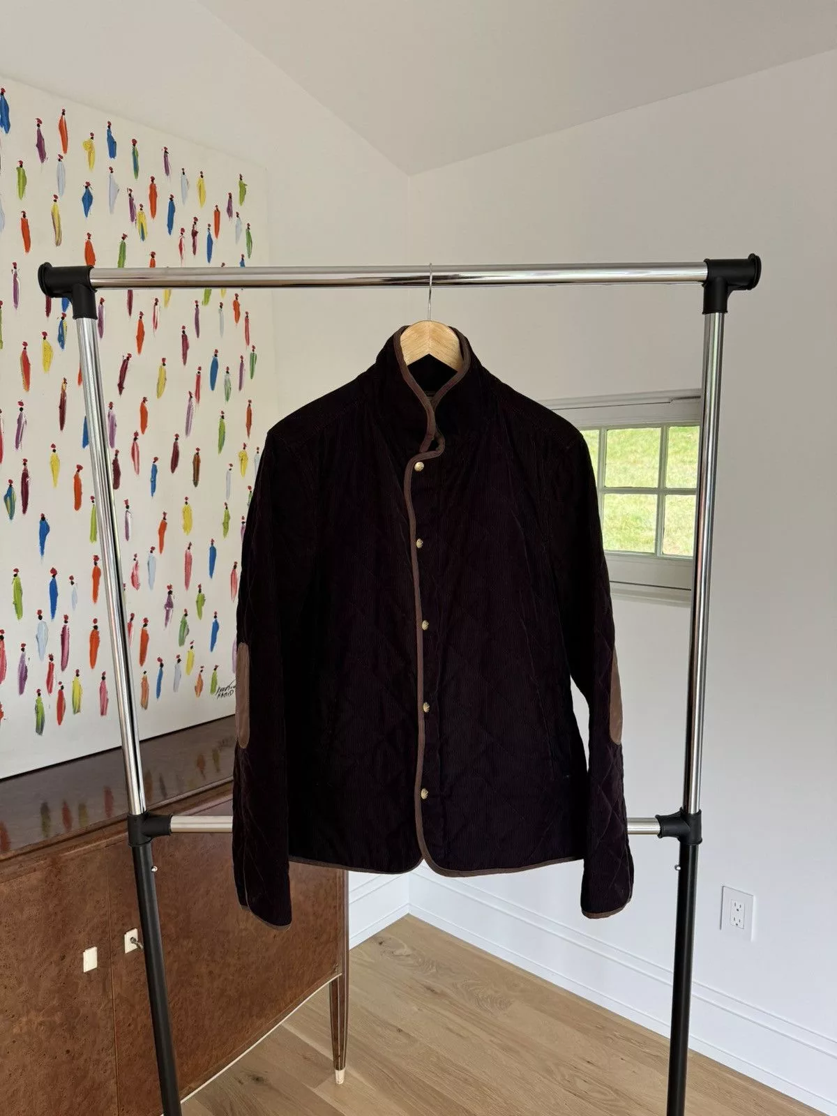 Scotch & Soda Light Jackets Scotch & Soda Corduroy Quilet Jacket Brown