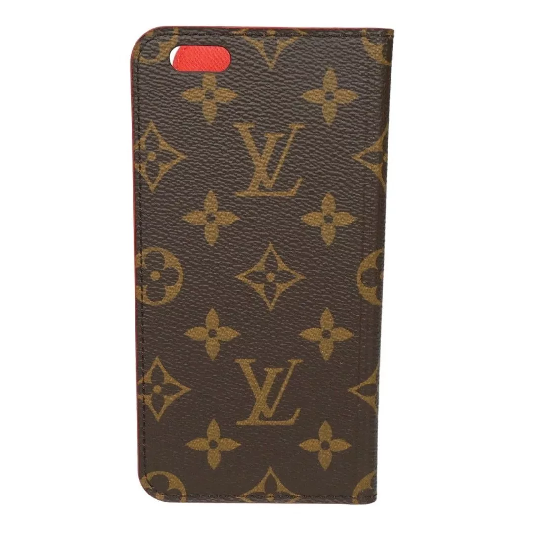 Louis Vuitton Miscellaneous Louis Vuitton Monogram Folio Iphone ​​Case Brown
