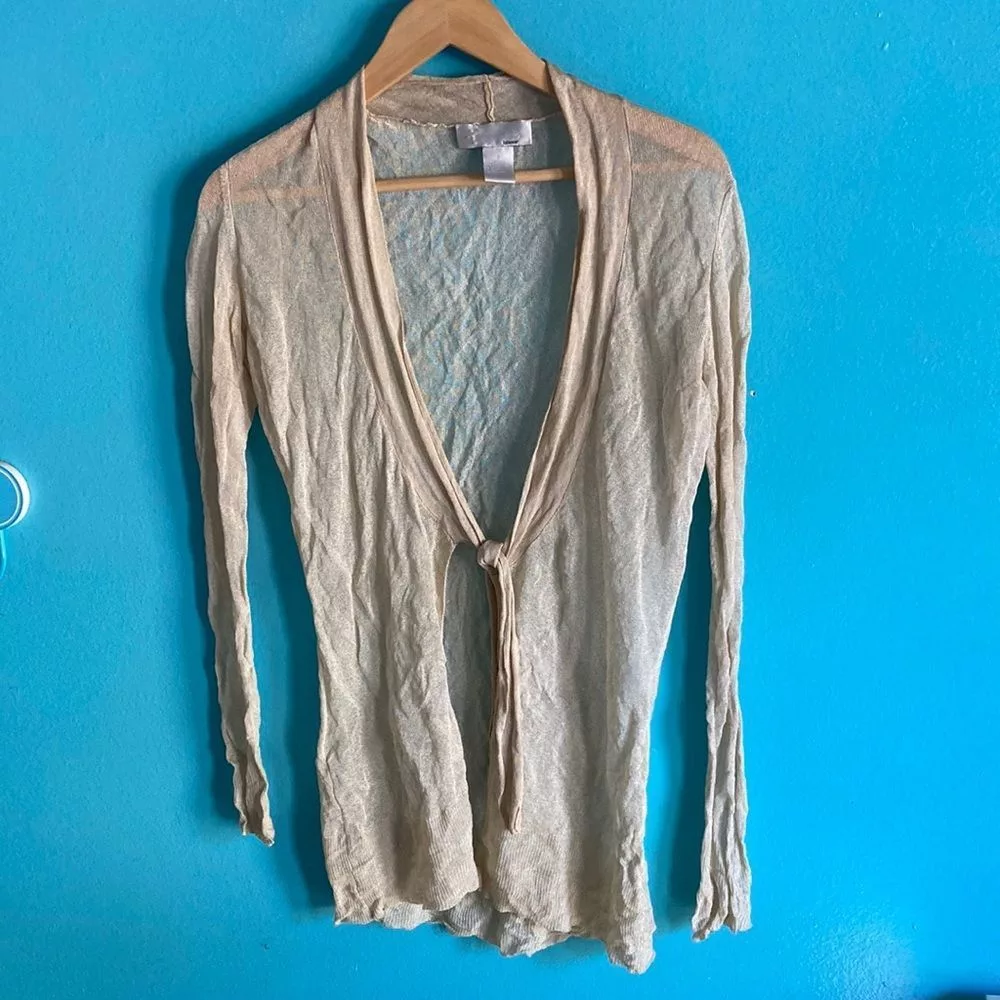 Other Sweaters Other Bibelot Cardigan Size S Gold