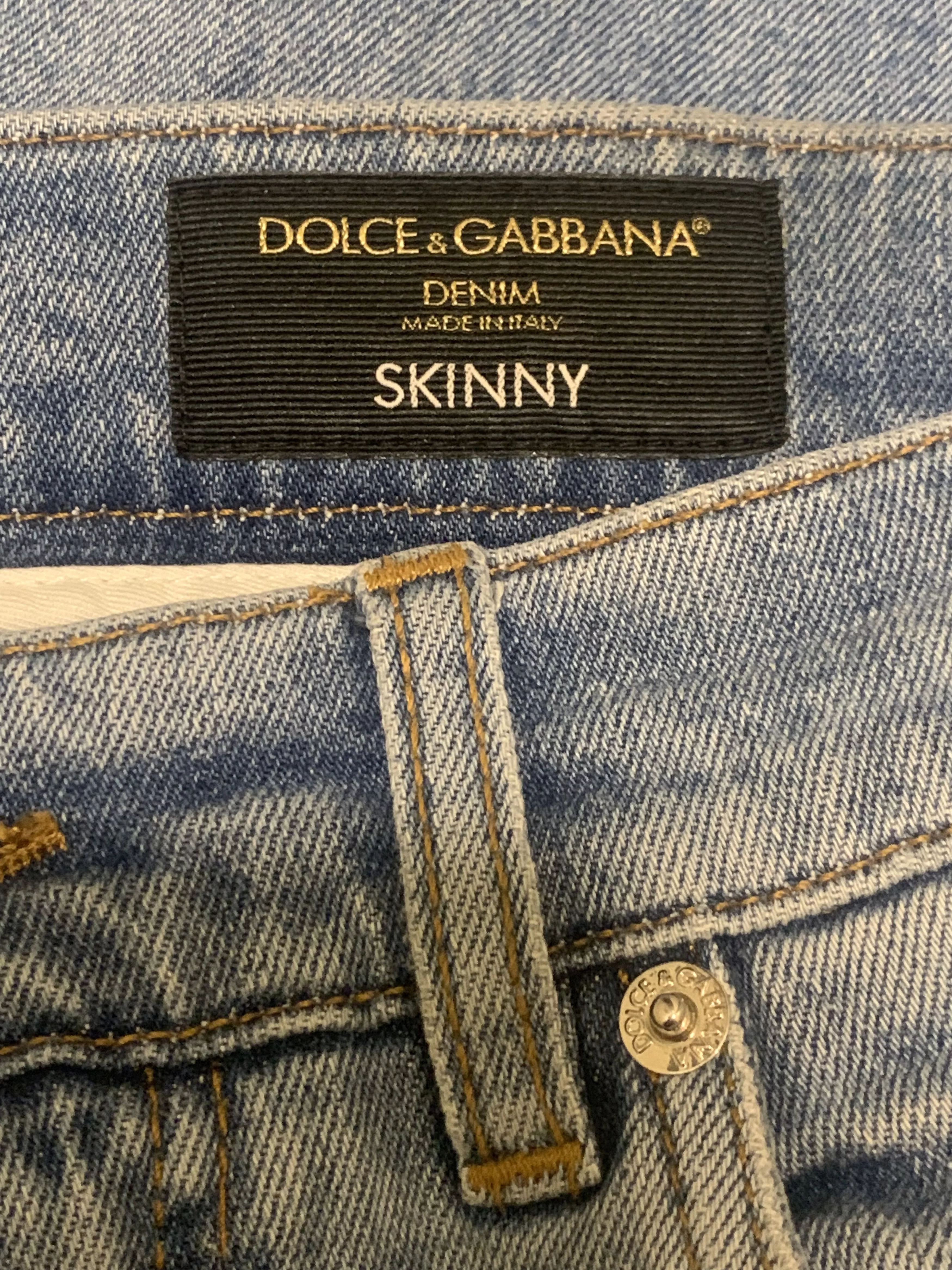 Dolce & Gabbana Denim Dolce & Gabbana Blue Five-Pocket Jeans