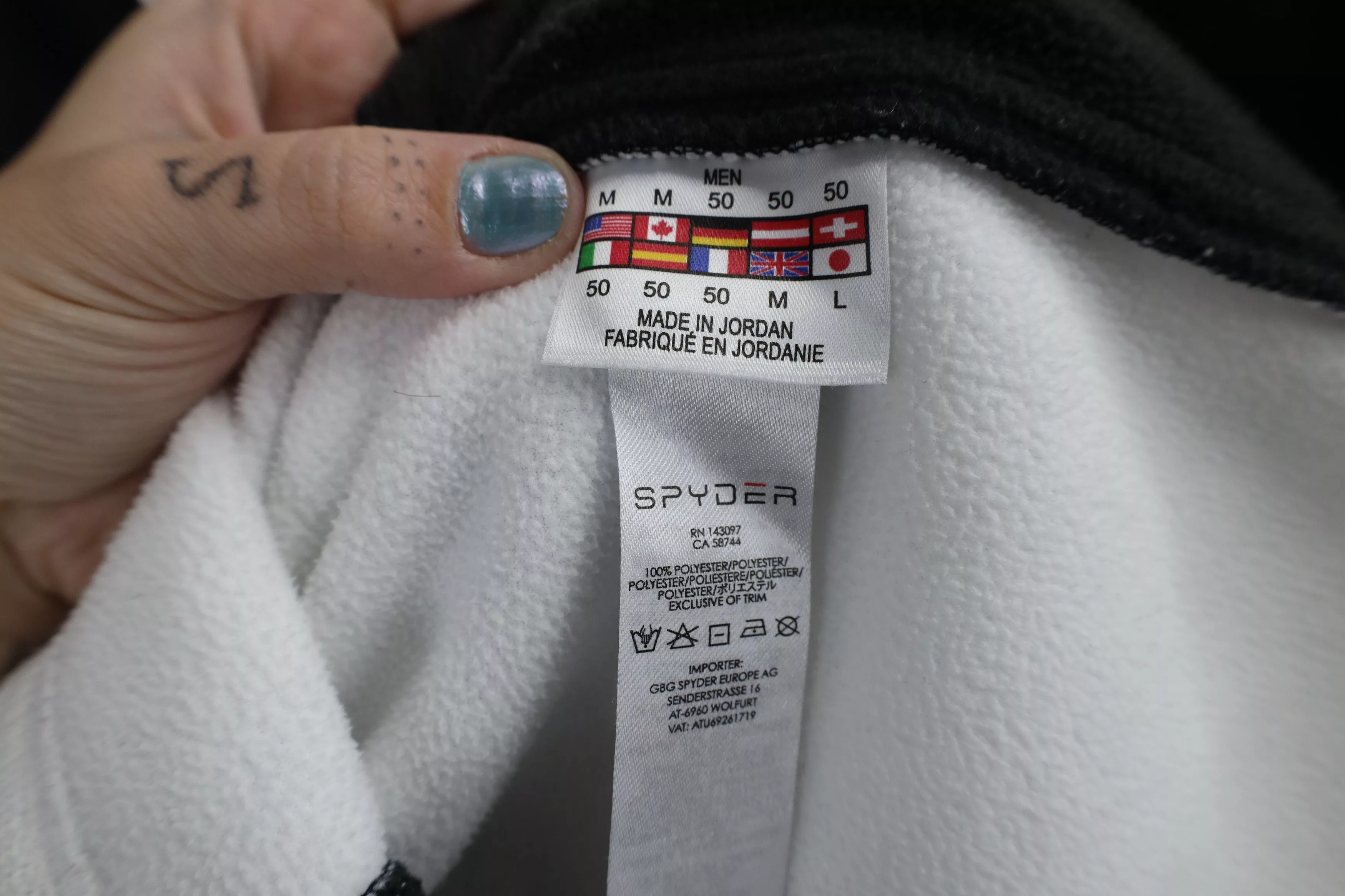 Spyder Light Jackets Spyder × Vintage Spyder Half Zip Lightweight Stryke Pullover Jacket White Multi