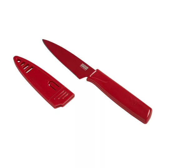 4” Red Paring Knife