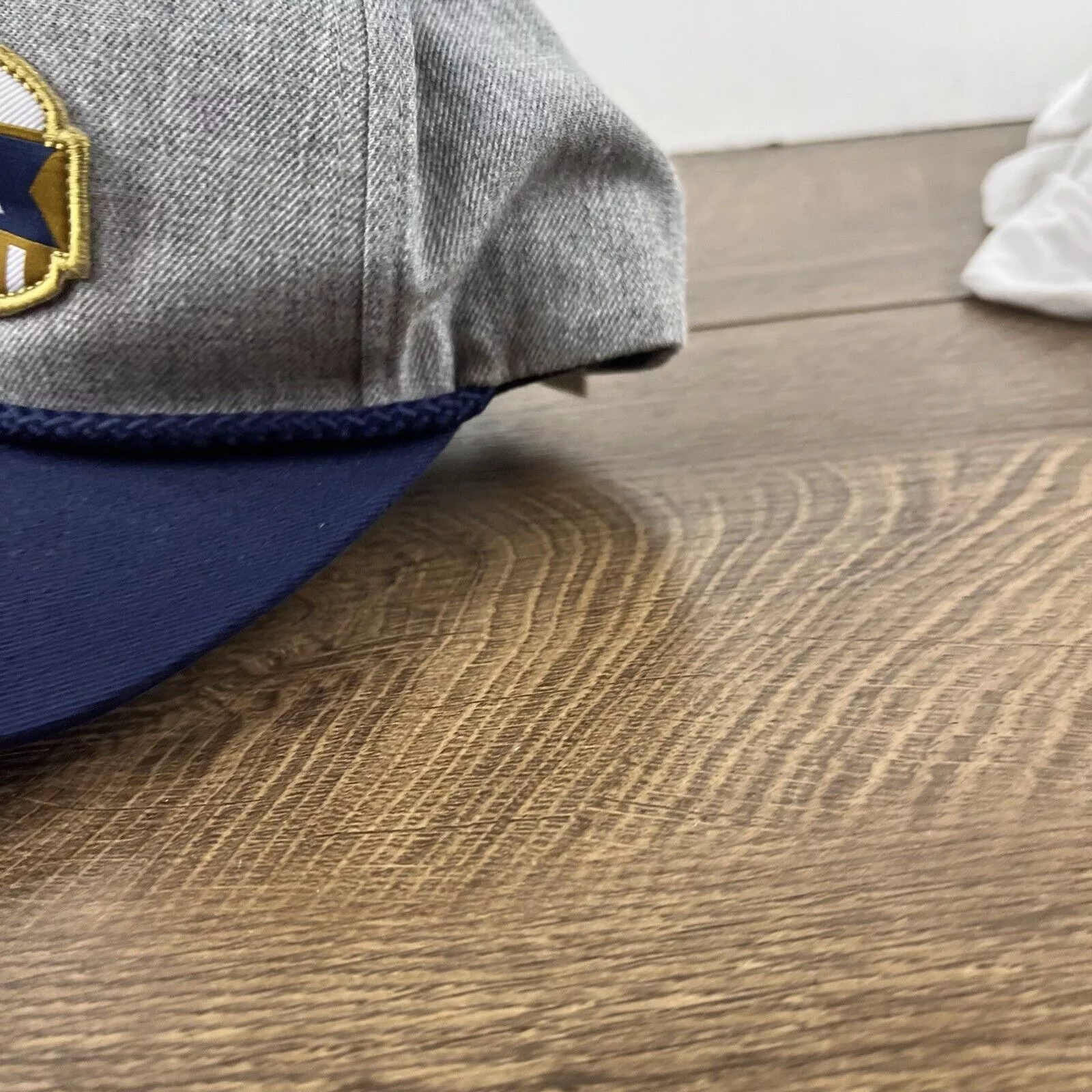 RVCA Hats RVCA Snapback Hat RVCA Hat Gray Cap Adjustable Hat Gray Adul