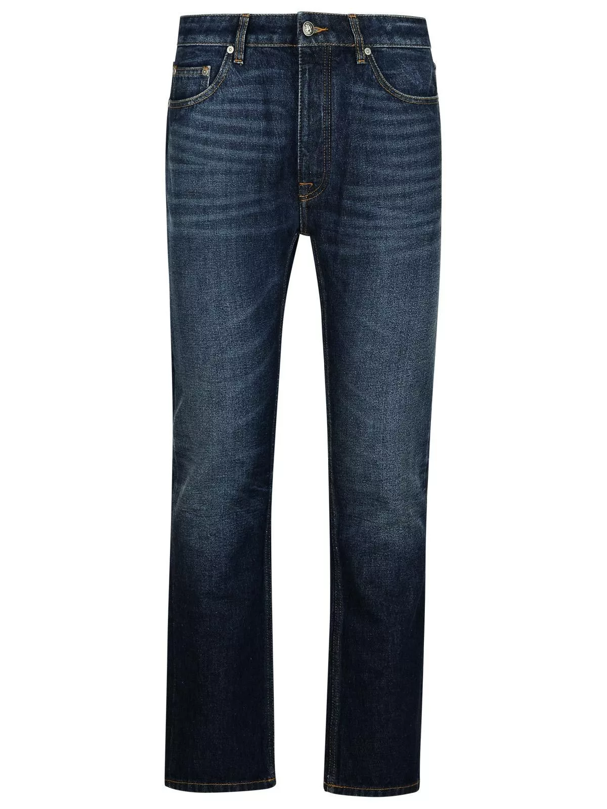 Palm Angels Denim PALM ANGELS Blue Denim Jeans Multi