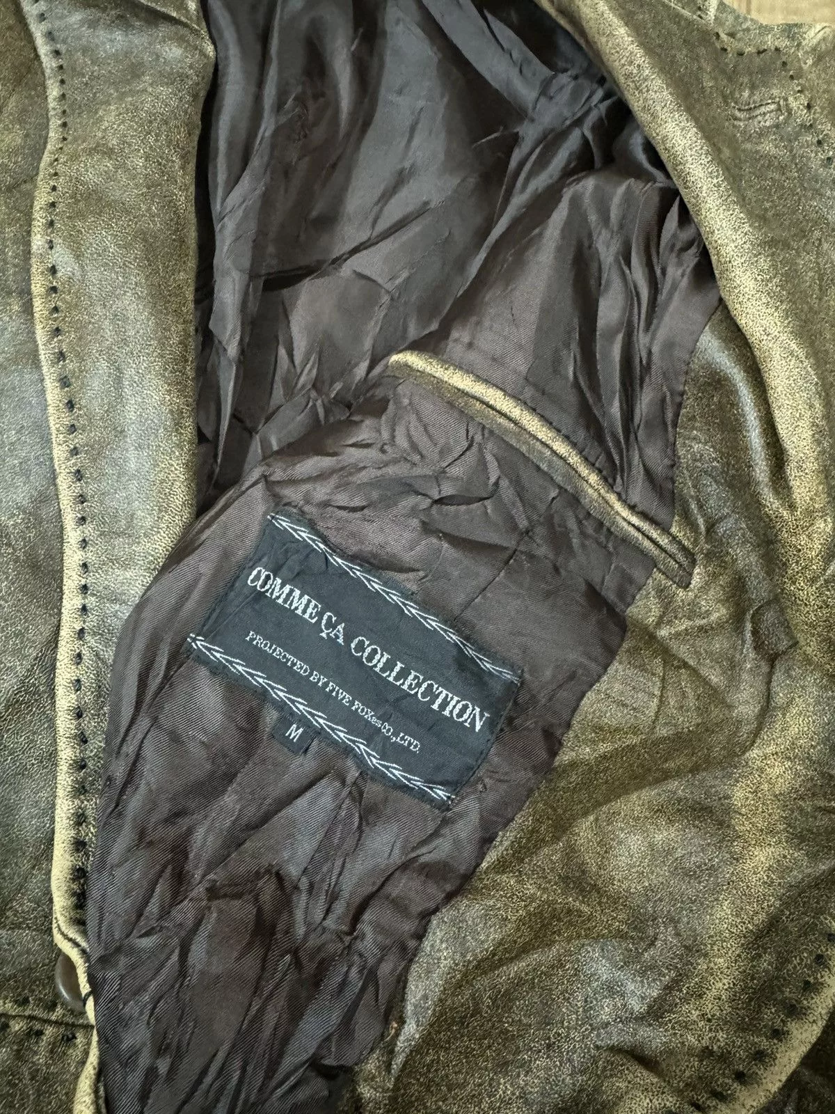 Comme Ca Ism Leather Jackets Comme Ca Ism COMME CA LEATHER JACKET Brown