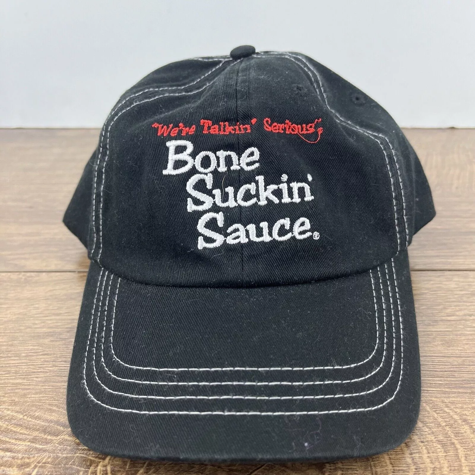 Other Hats Other Bone Suckin' Sauce Hat Adjustable Hat Black Hat Adjustable B
