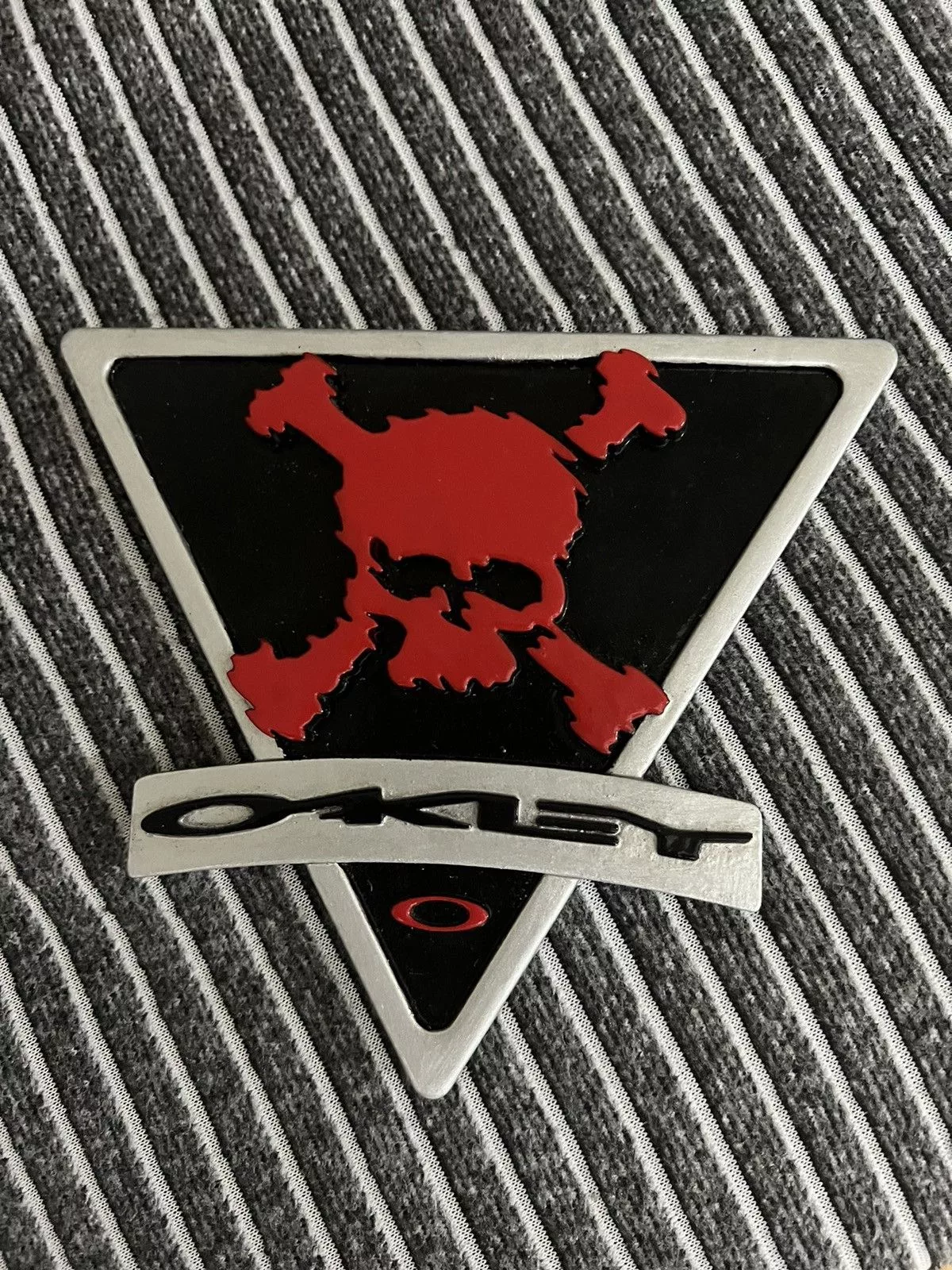 Oakley Miscellaneous Oakley skull display sticker White