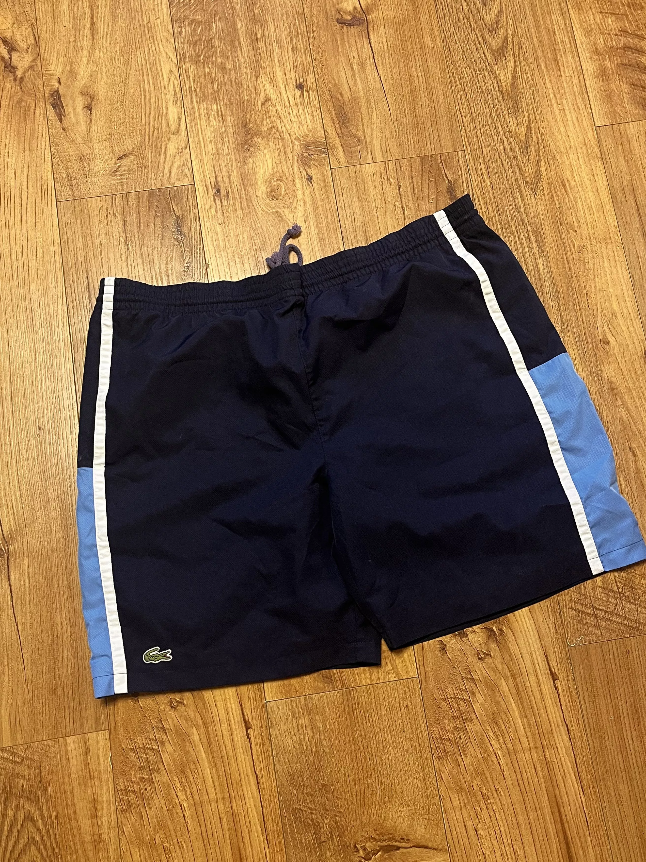 Lacoste × Vintage Lacoste Shorts Deep Blue Color Size L