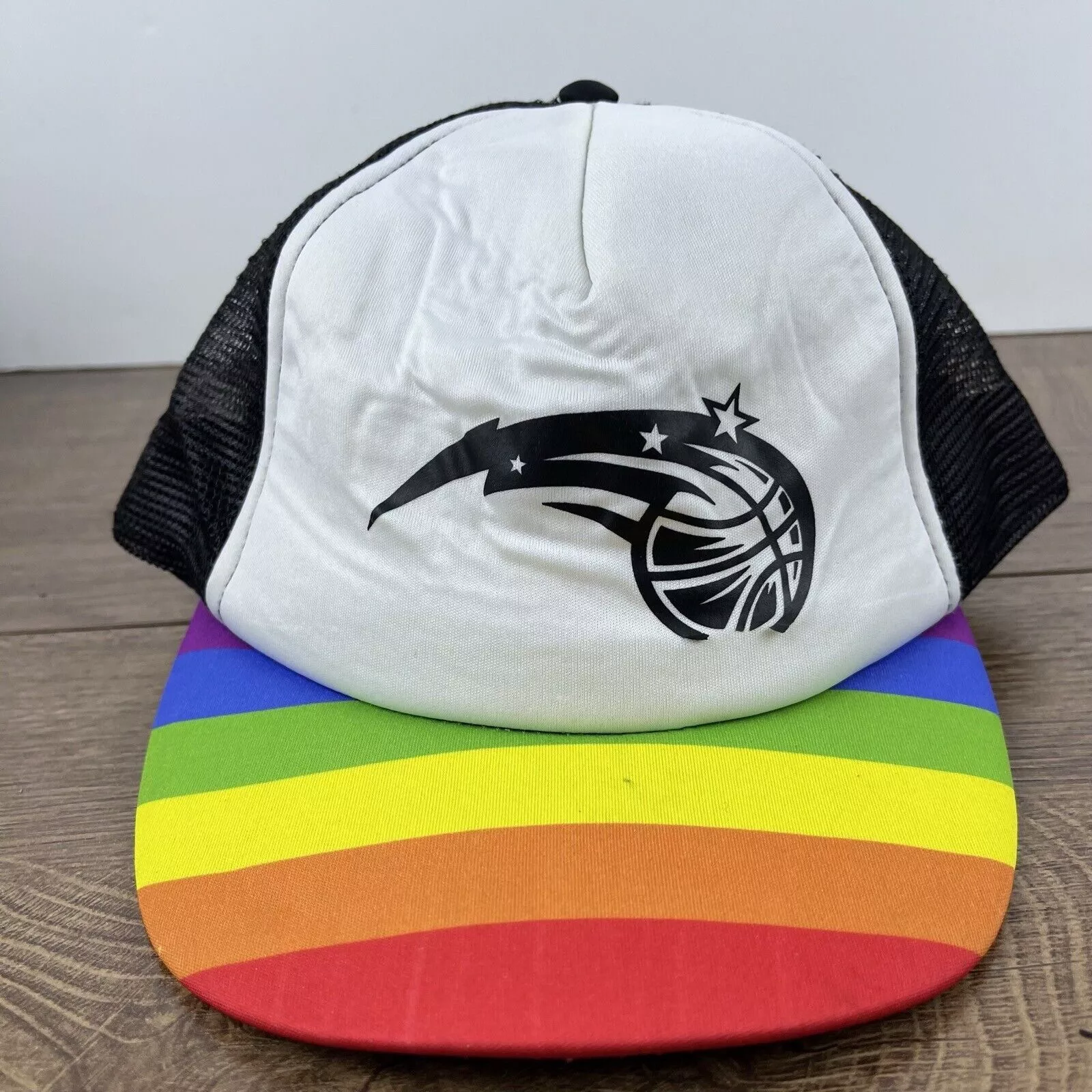 Other Hats Other Orlando Magic Snapback Hat Pride White Hat Adjustable White