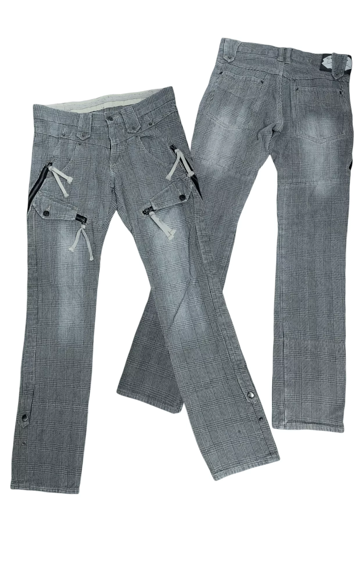Designer Casual Pants Designer × PPFM PPFM Custom Performance Tactical Pants Gray Streetwear