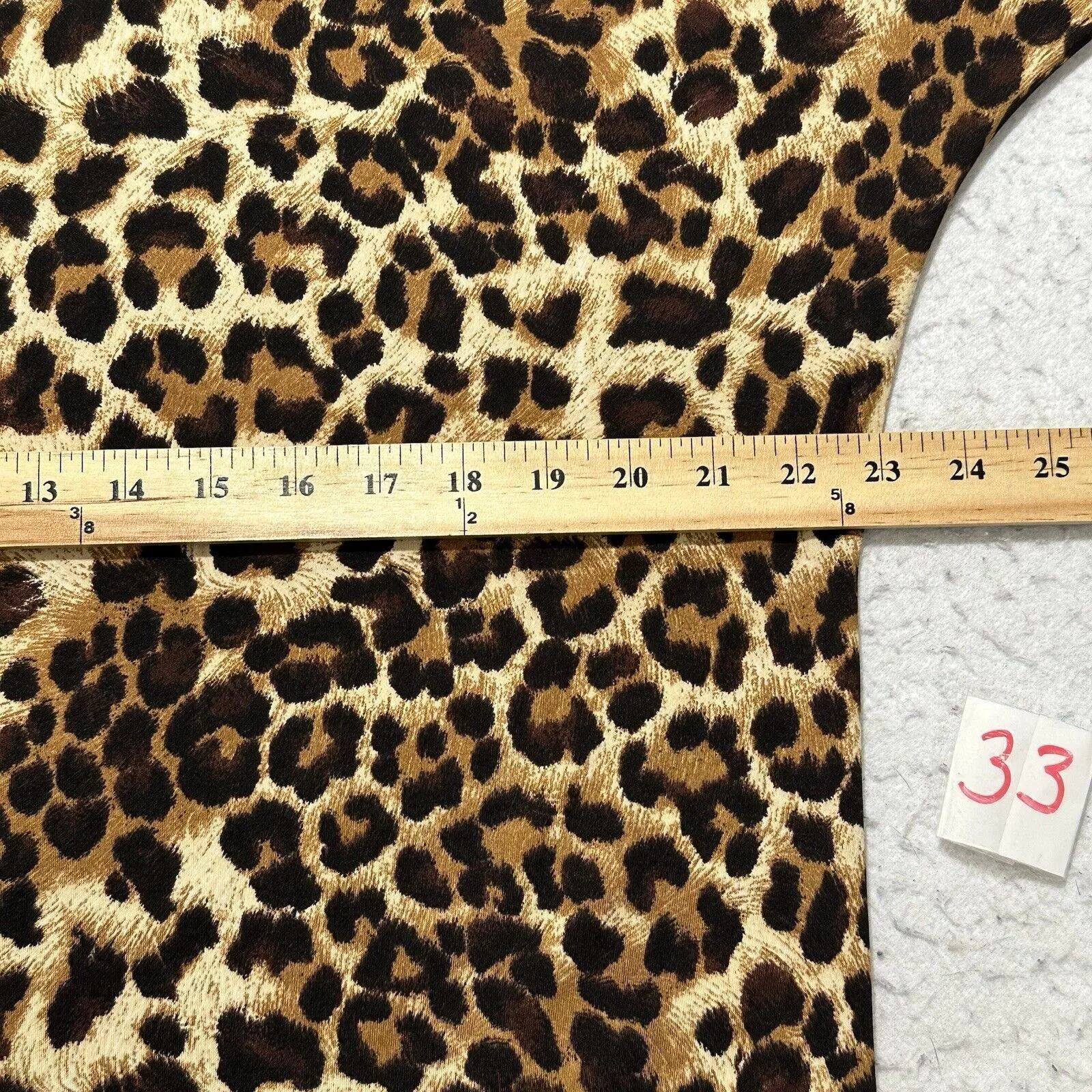 Chicos Blouses Chicos Large Brown Leopard Print Exposed Shoulder Blouse