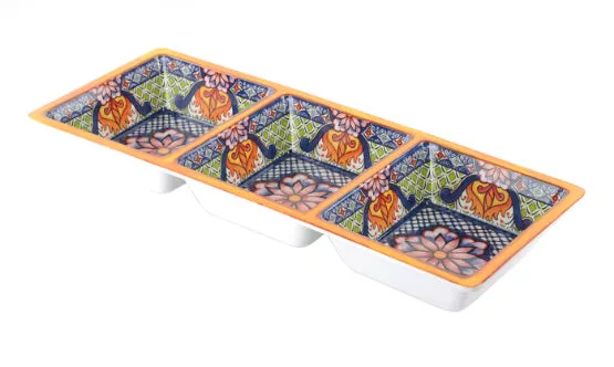 Yellow Sectional Tray