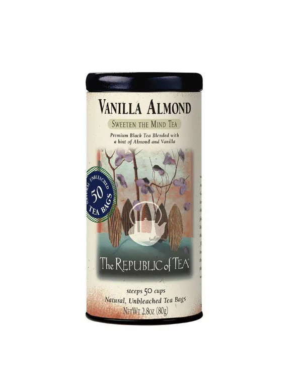 Vanilla Almond  Black Tea Bags 50