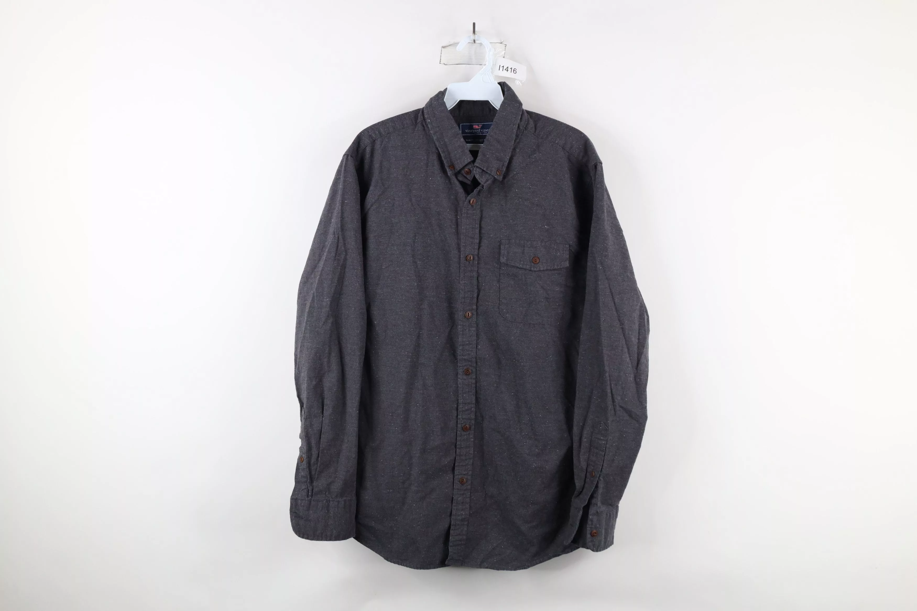 Vineyard Vines Shirts Button Ups Vineyard Vines × Vintage Vineyard Vines Fit Crosby Flannel Atomic Fleck Button Shirt Gray