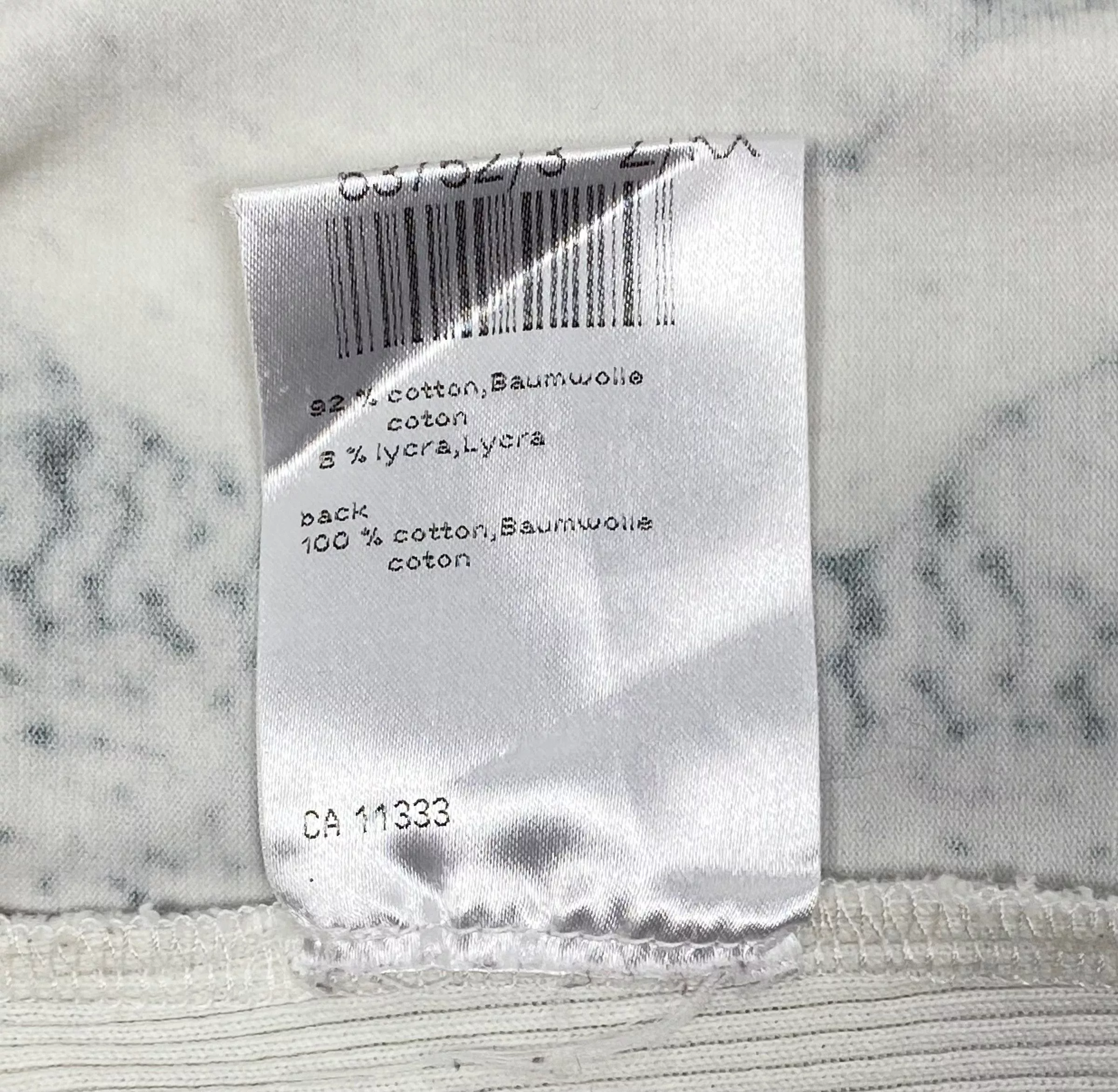 Other Sweaters Other marc cain printed collared knit zip sweater size 3 White