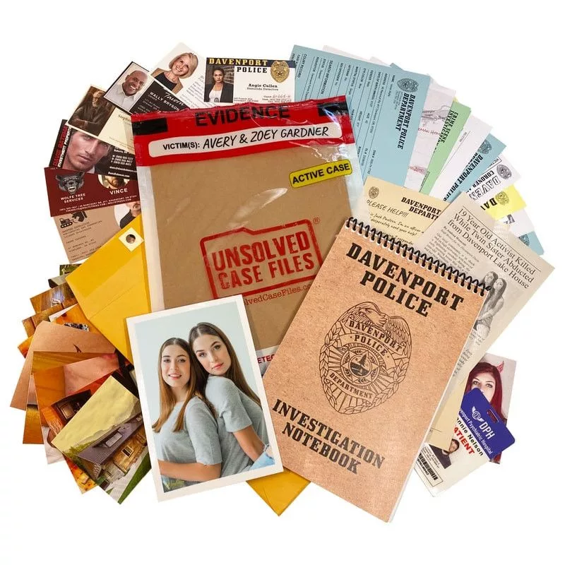 Other Miscellaneous Other Unsolved Case Files 3: Avery & Zoey Gardner Mystery Game Brown