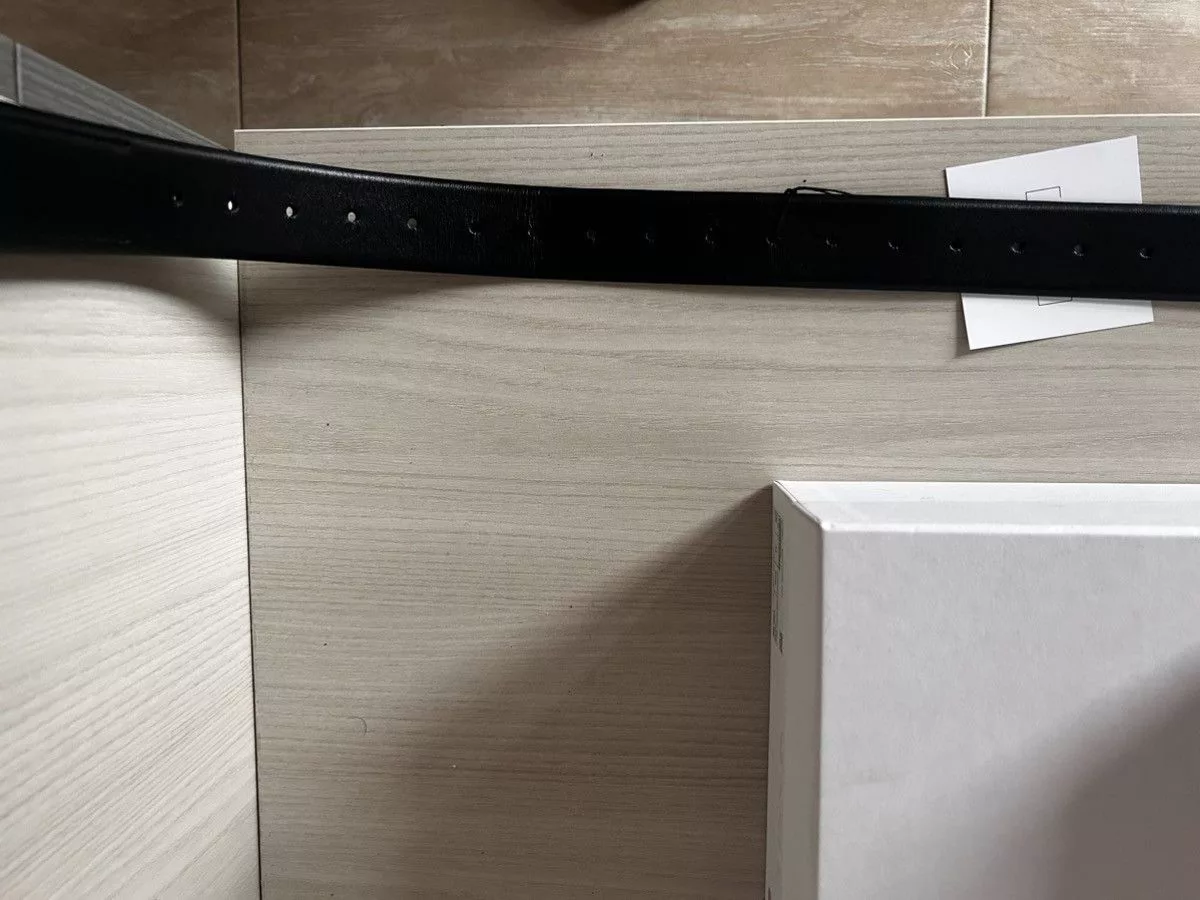 Sunnei Belts Sunnei black leather belt OS