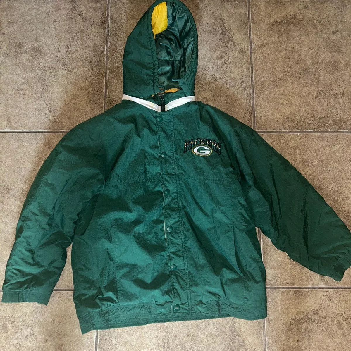 NFL Light Jackets NFL × Vintage Vintage NFL GreenBay Packers lightweight puffer coat Sportswear