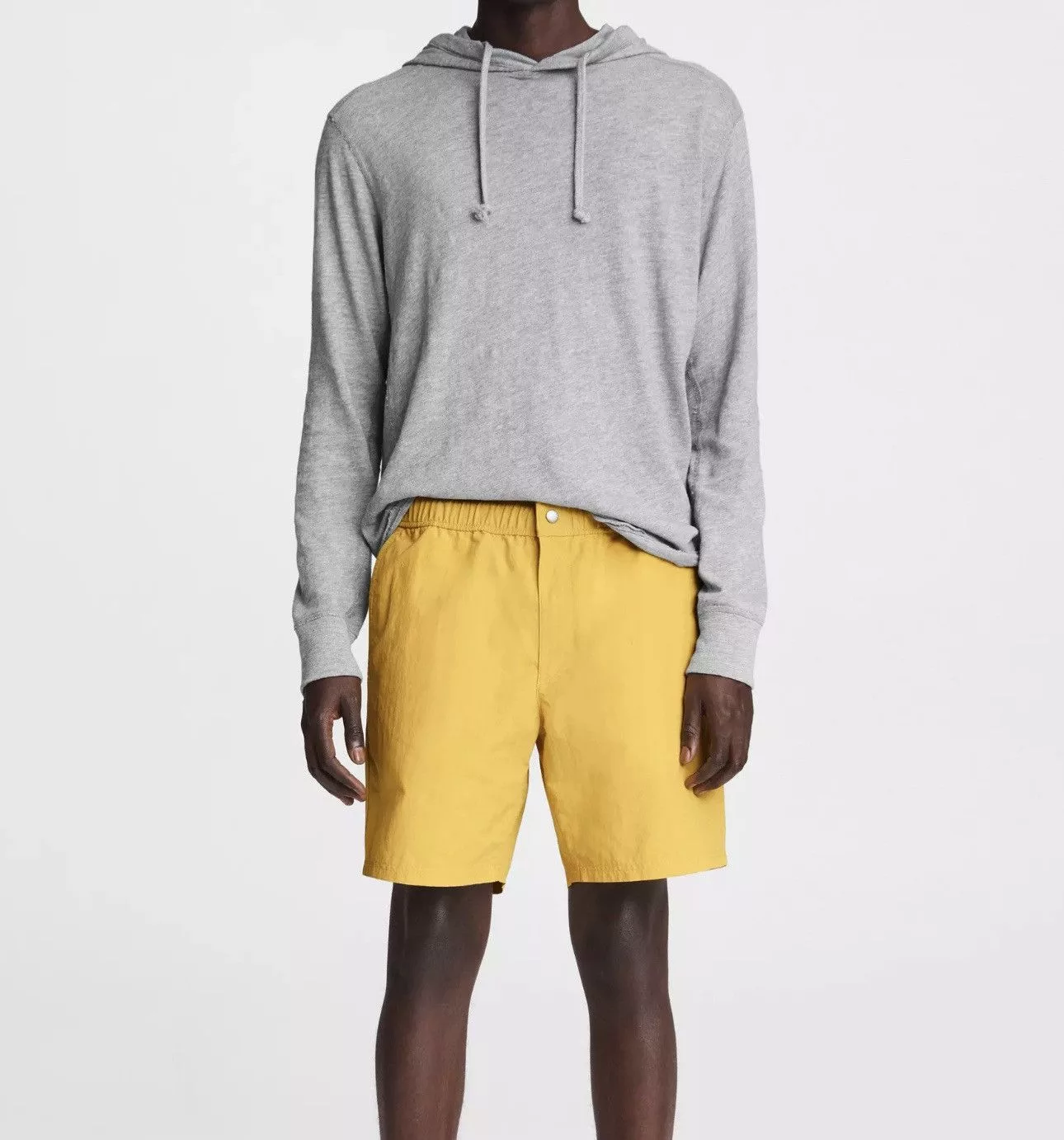 Rag & Bone Shorts rag & bone Eaton Water Resistant Pull On Short Yellow
