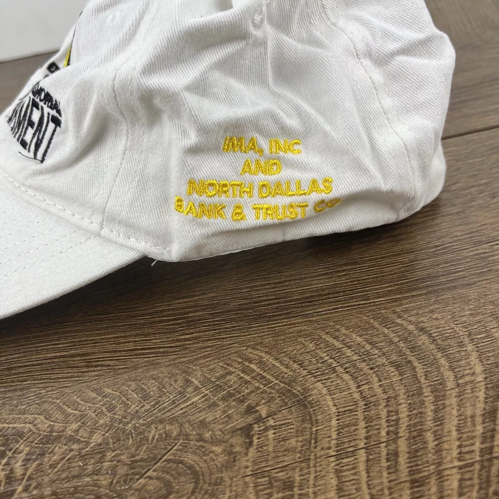 Other Hats Other Maxine Erwin Waldman Golf Tournament Hat White Hat Adjustabl