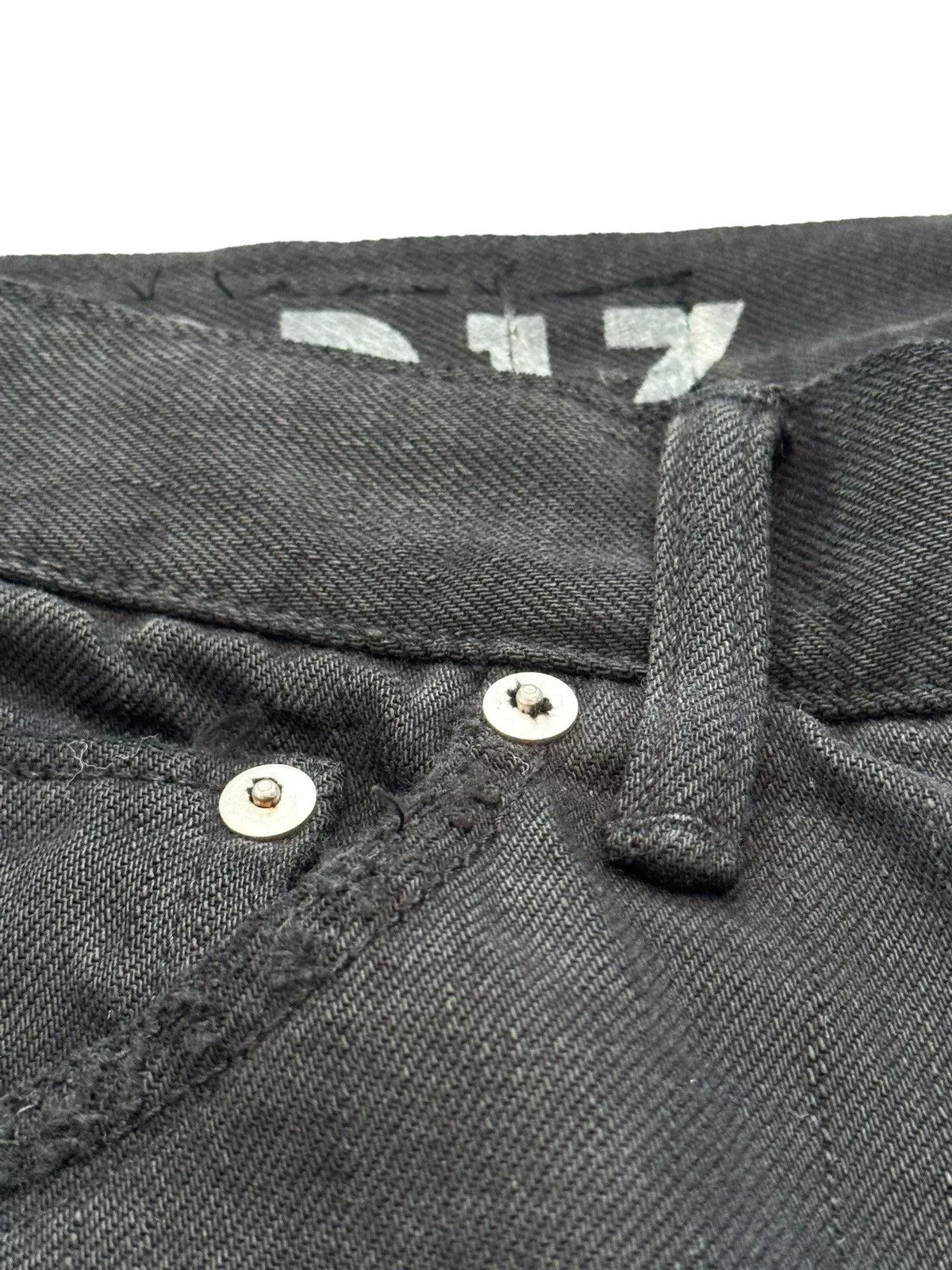 Visvim Denim Visvim SS20 Dmgd 12D17 Social Sculpture Distressed Denim Black