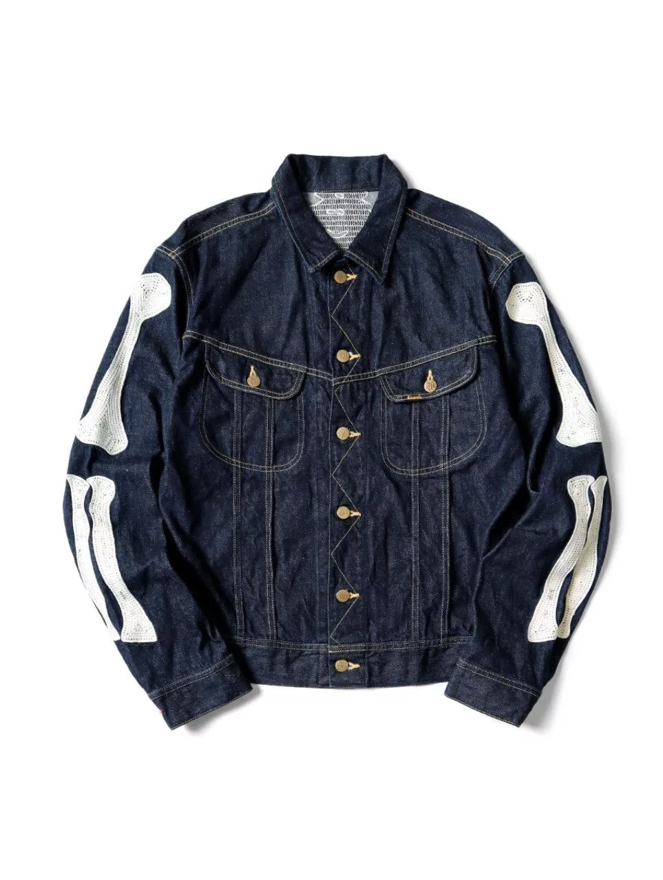 Kapital Denim Jackets Kapital × Kapital Kountry KAPITAL 11.5oz denim tuxedo western jacket Blue