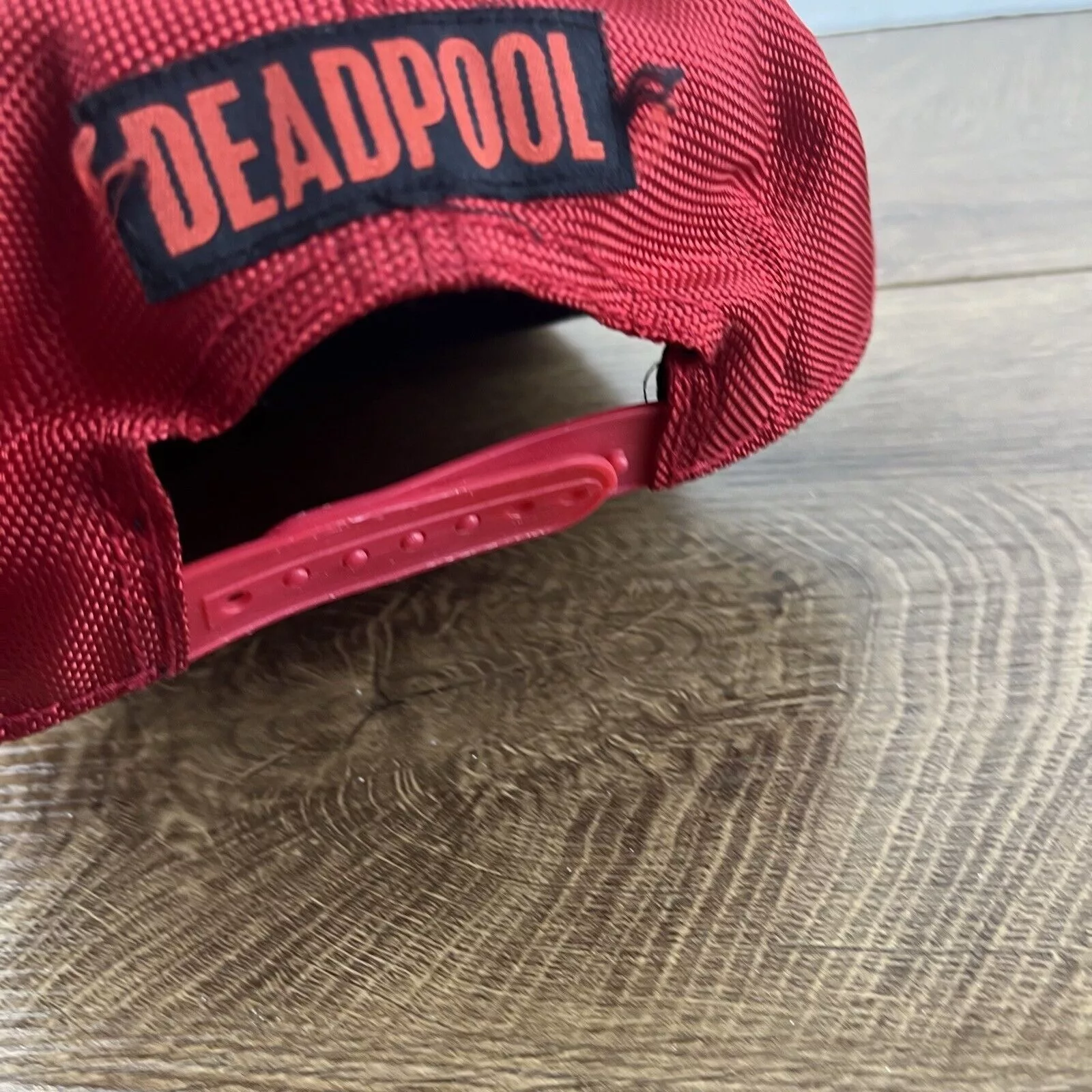 Other Hats Other Deadpool Hat Deadpool Red Adjustable Hat Red Hat Adult Fit R