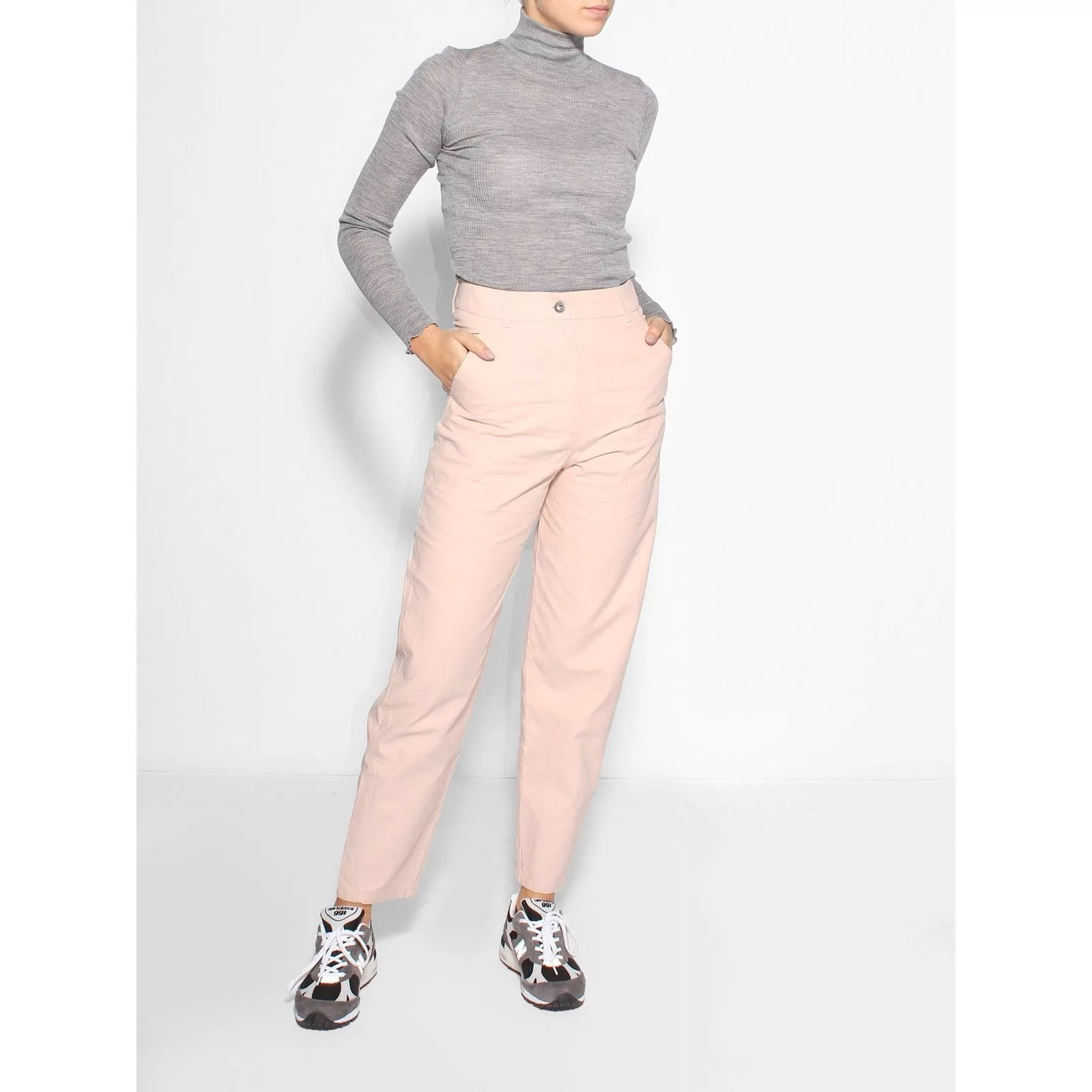 HUMANOID Pants NWT Humanoid Peggy High Waist Pants size S $298 Pink