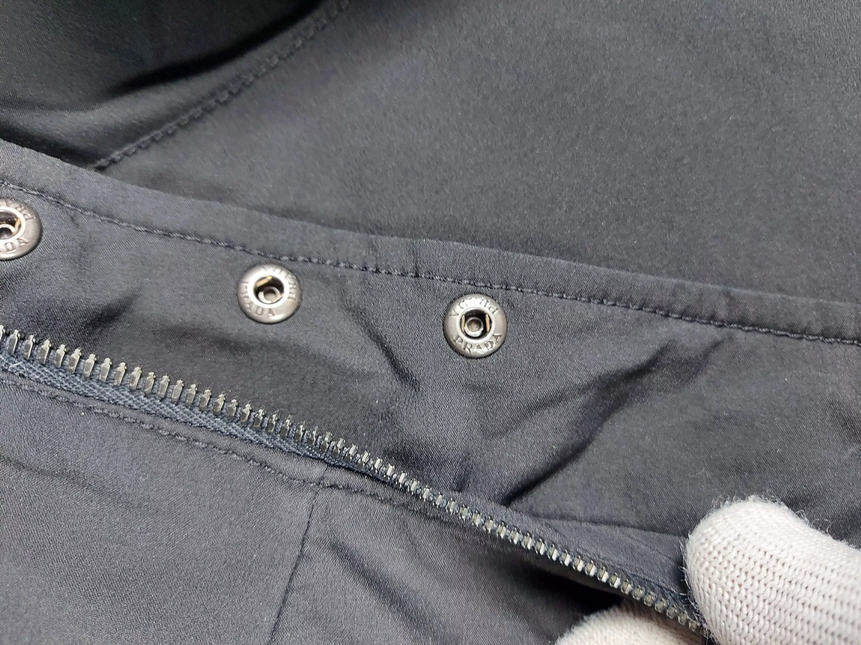Prada Bombers Prada Bomber Jacket Red Logo Black
